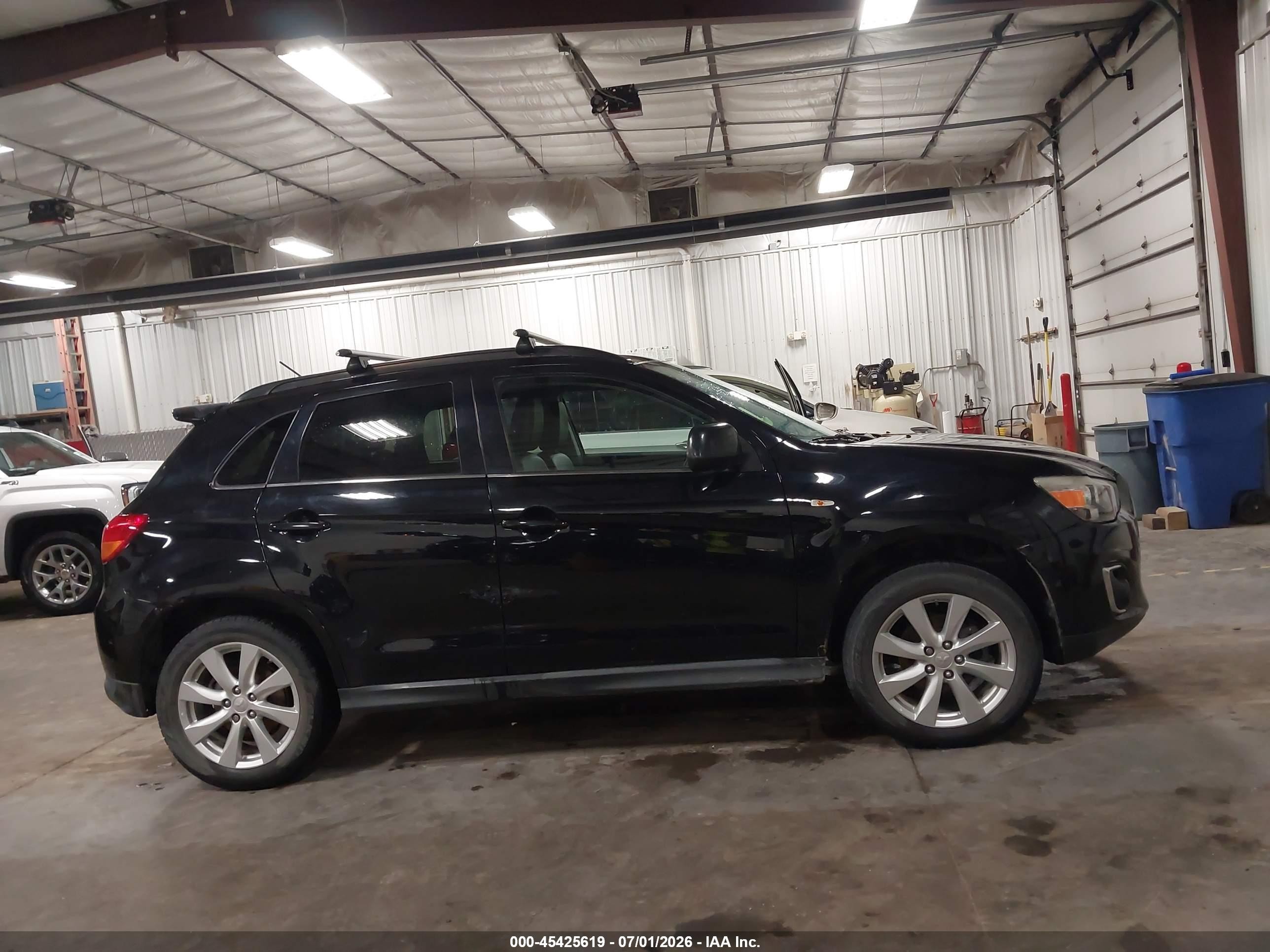2014 Mitsubishi Outlander Sport Se Black vin: 4A4AR4AU0EE012557
