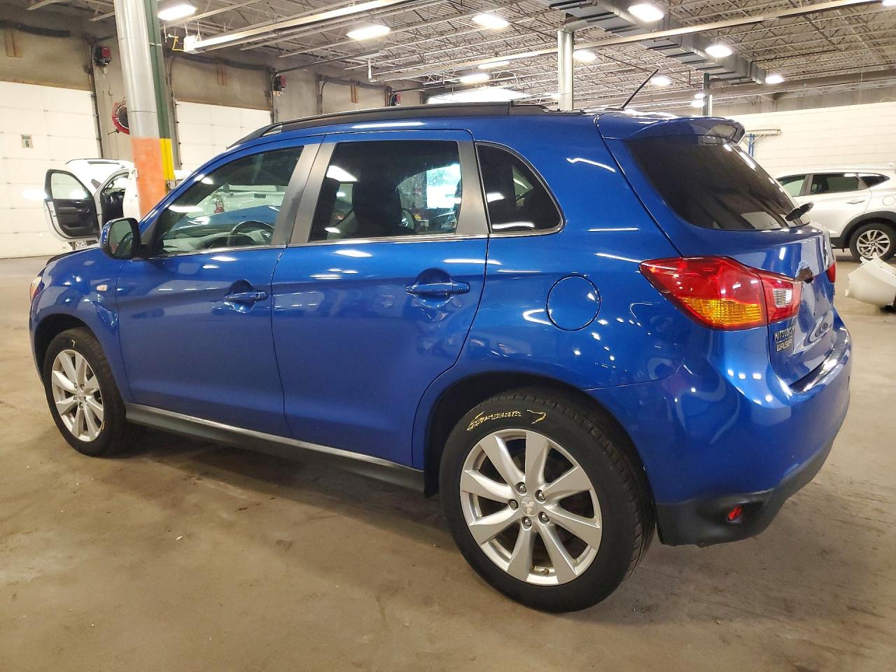 2015 Mitsubishi Outlander Sport Se Blue vin: 4A4AR4AU0FE003407