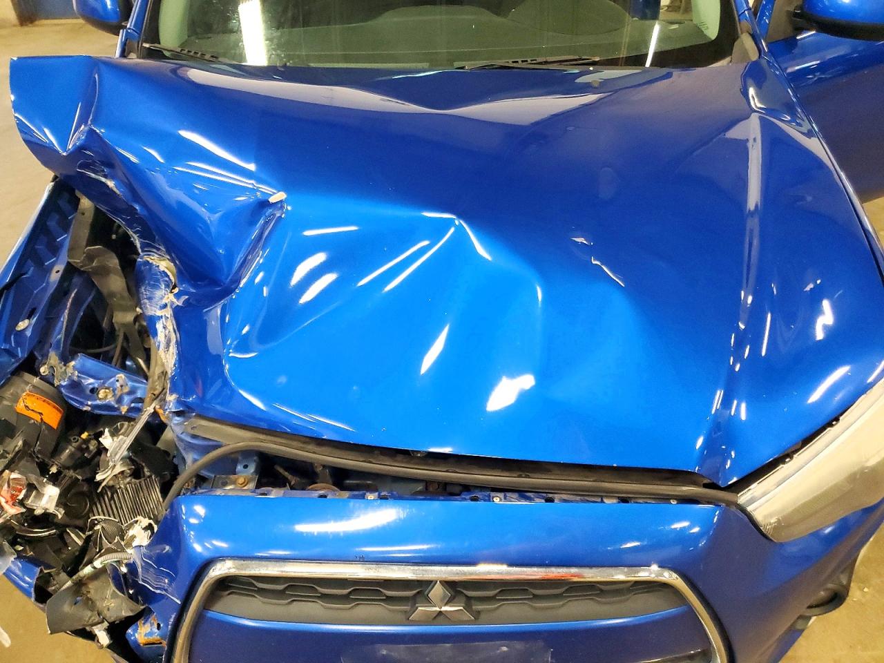 2015 Mitsubishi Outlander Sport Se Blue vin: 4A4AR4AU0FE003407