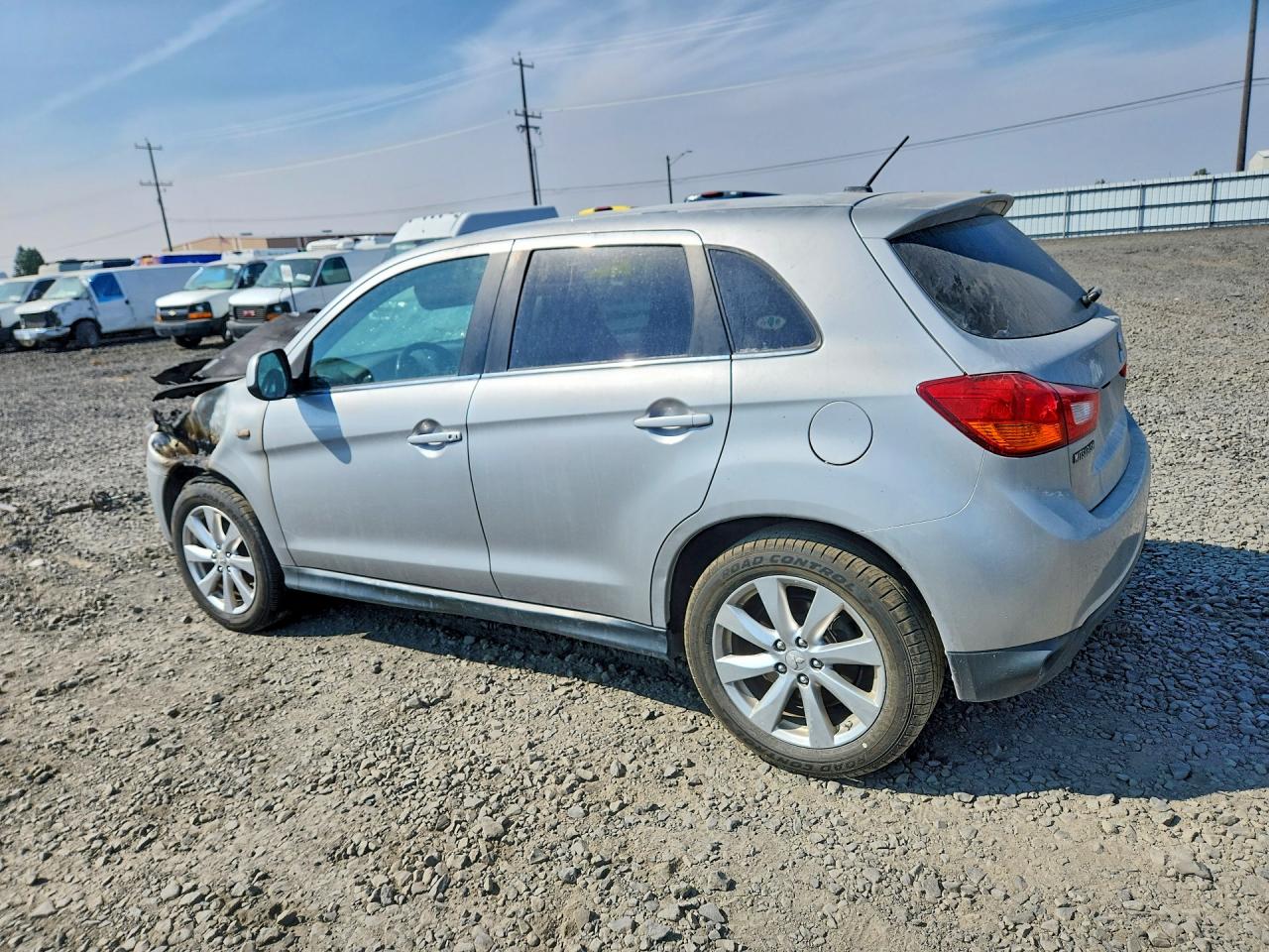 2015 Mitsubishi Outlander Sport Se Silver vin: 4A4AR4AU0FE032258
