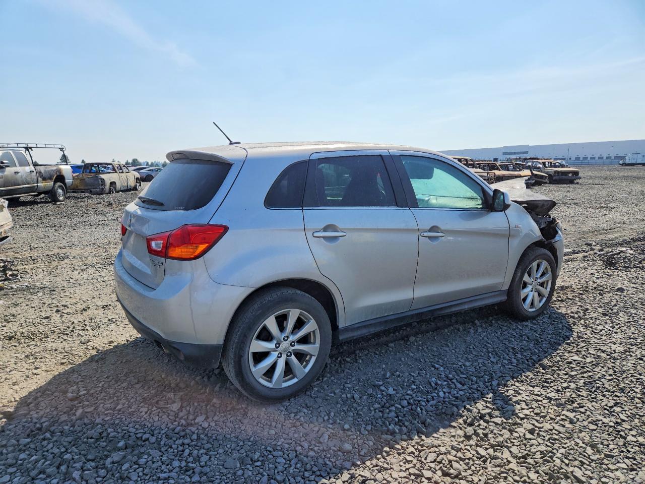 2015 Mitsubishi Outlander Sport Se Silver vin: 4A4AR4AU0FE032258