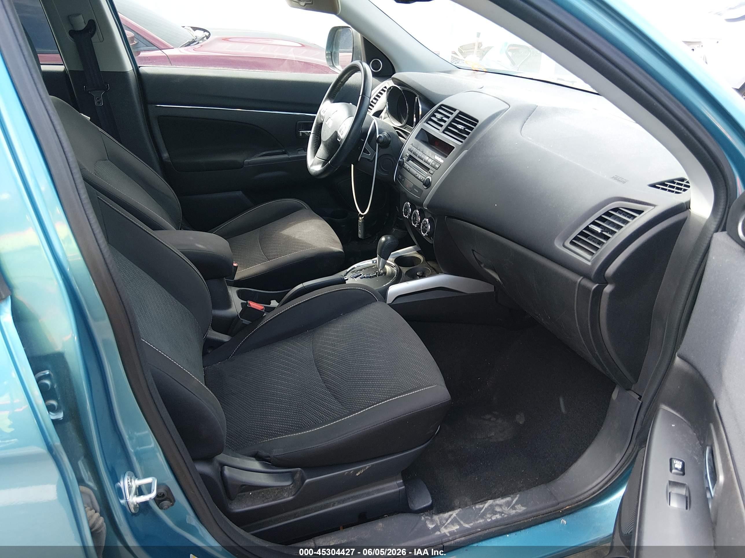 2013 Mitsubishi Outlander Sport Se Blue vin: 4A4AR4AU1DE012226