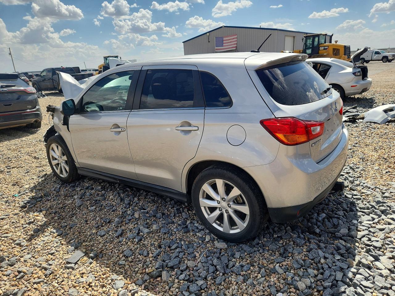 2014 Mitsubishi Outlander Sport Se Silver vin: 4A4AR4AU1EE008985