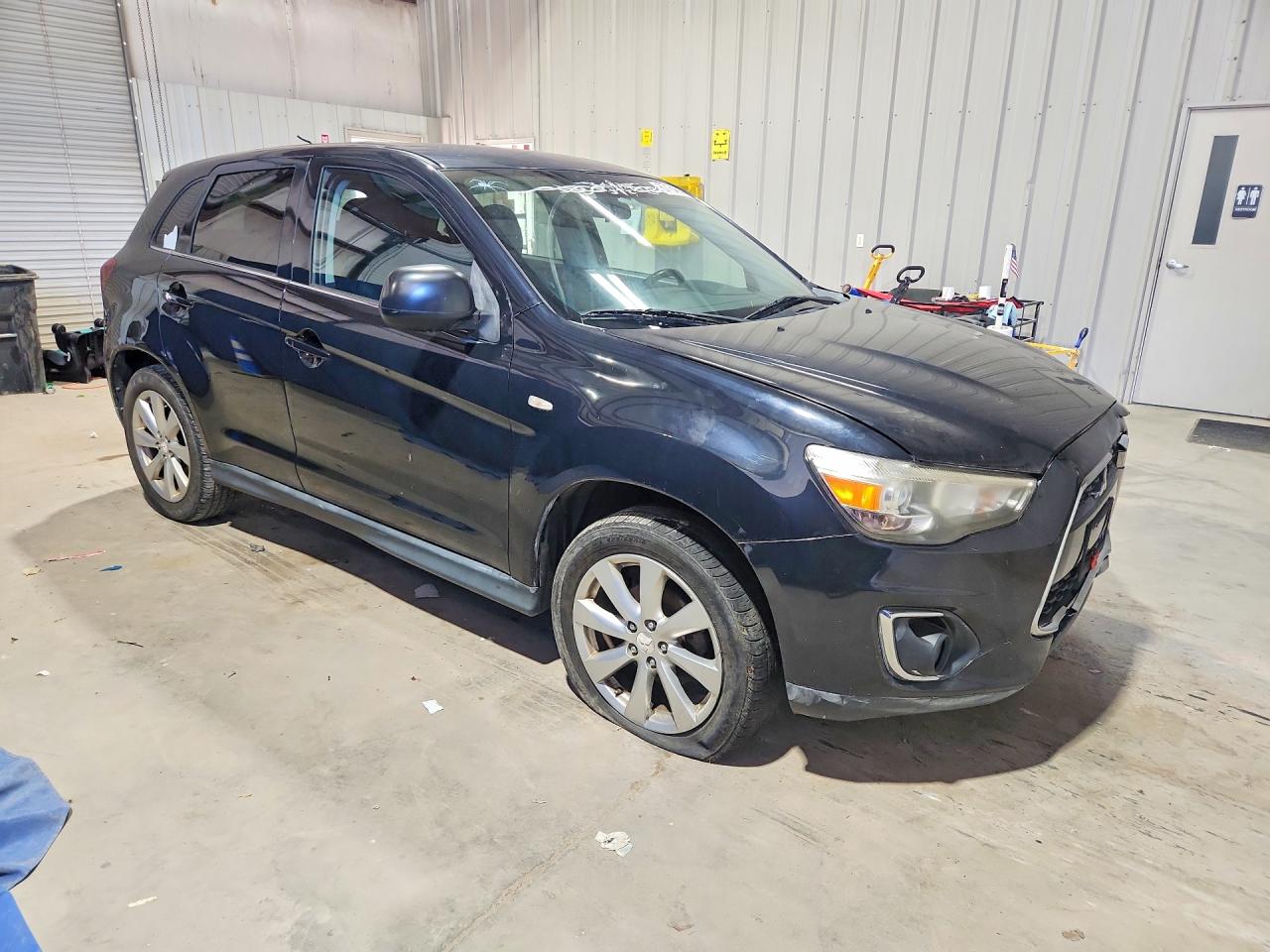 2014 Mitsubishi Outlander Sport Se Black vin: 4A4AR4AU1EE023664