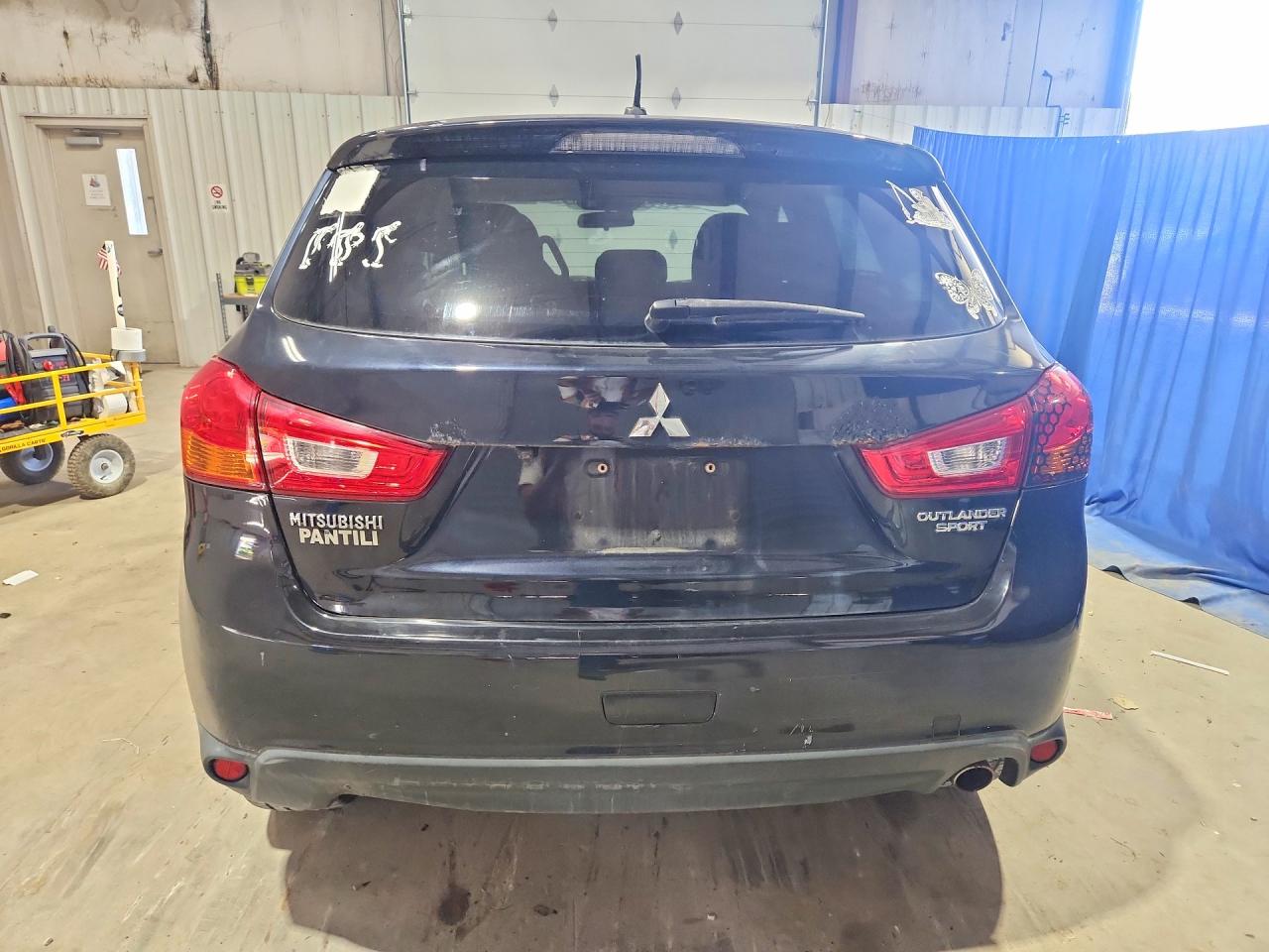 2014 Mitsubishi Outlander Sport Se Black vin: 4A4AR4AU1EE023664