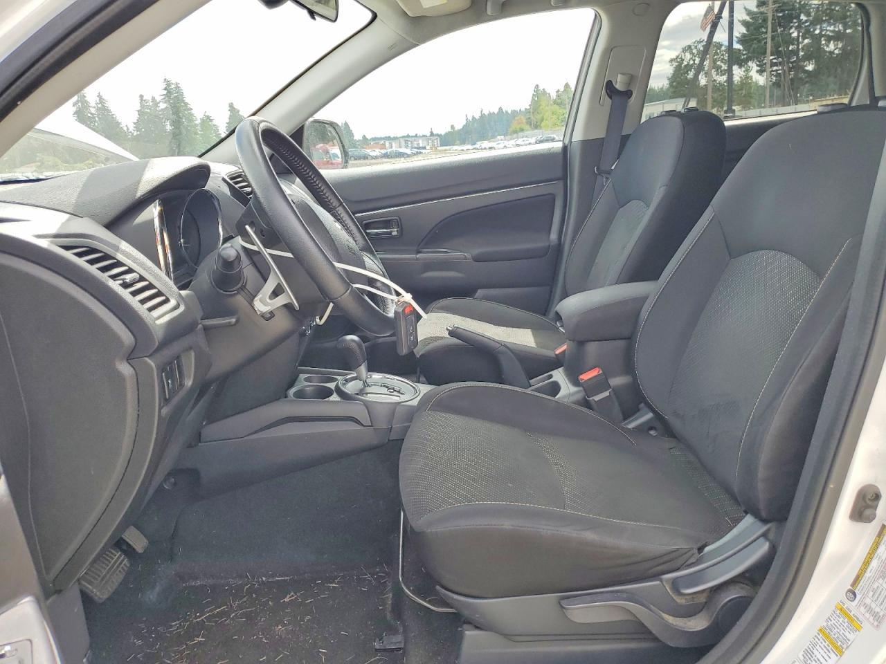 2015 Mitsubishi Outlander Sport Se White vin: 4A4AR4AU1FE027120