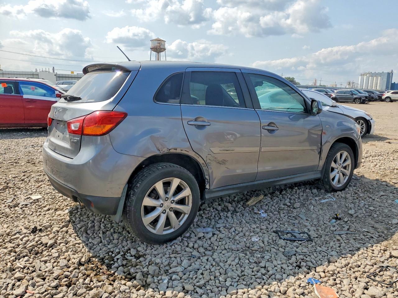 2015 Mitsubishi Outlander Sport Se Gray vin: 4A4AR4AU1FE054205