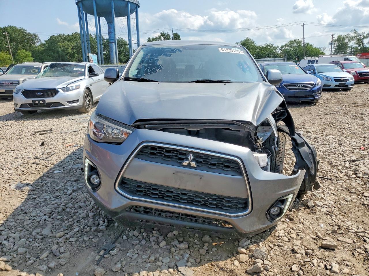 2015 Mitsubishi Outlander Sport Se Gray vin: 4A4AR4AU1FE054205