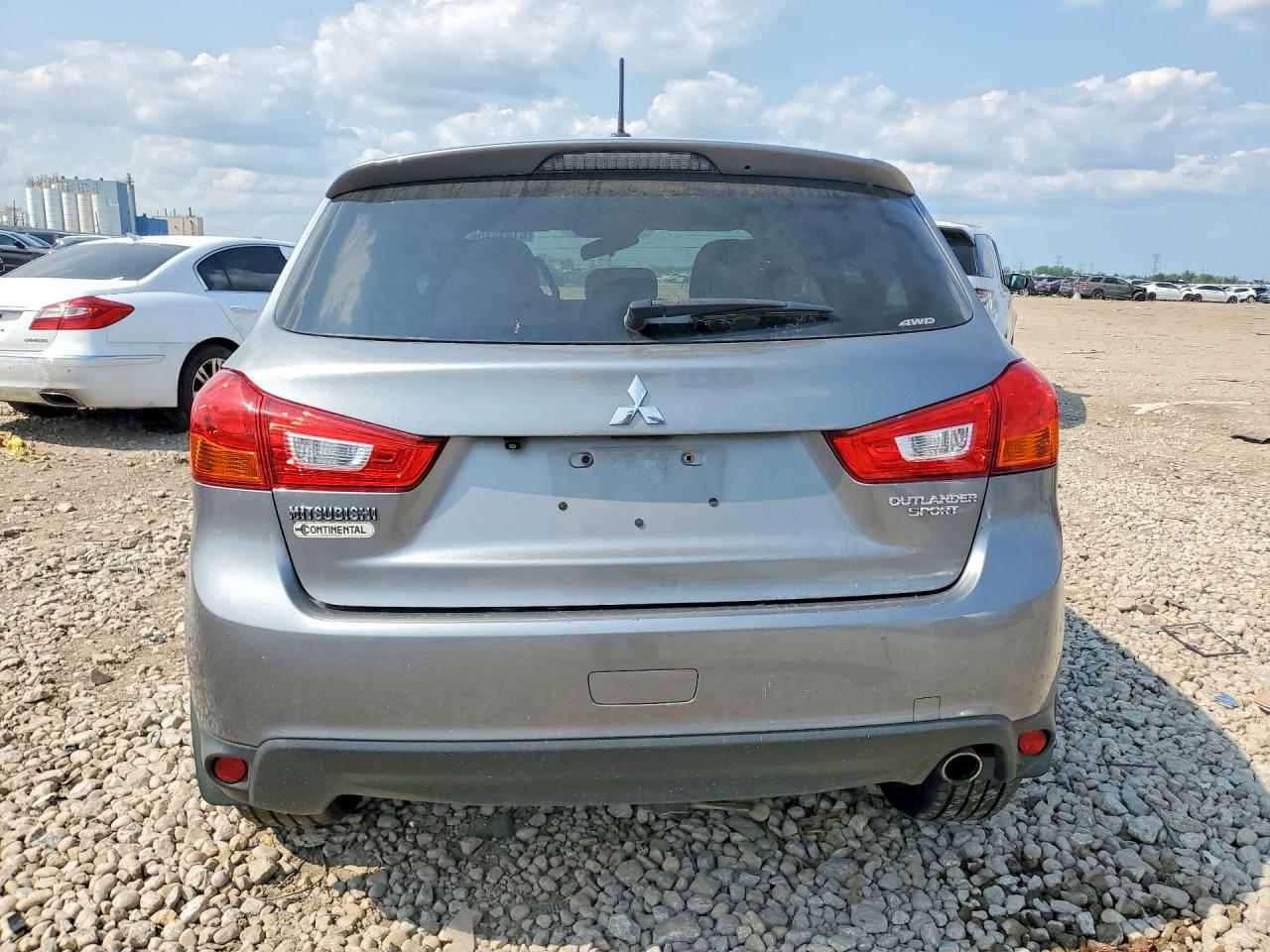 2015 Mitsubishi Outlander Sport Se Gray vin: 4A4AR4AU1FE054205