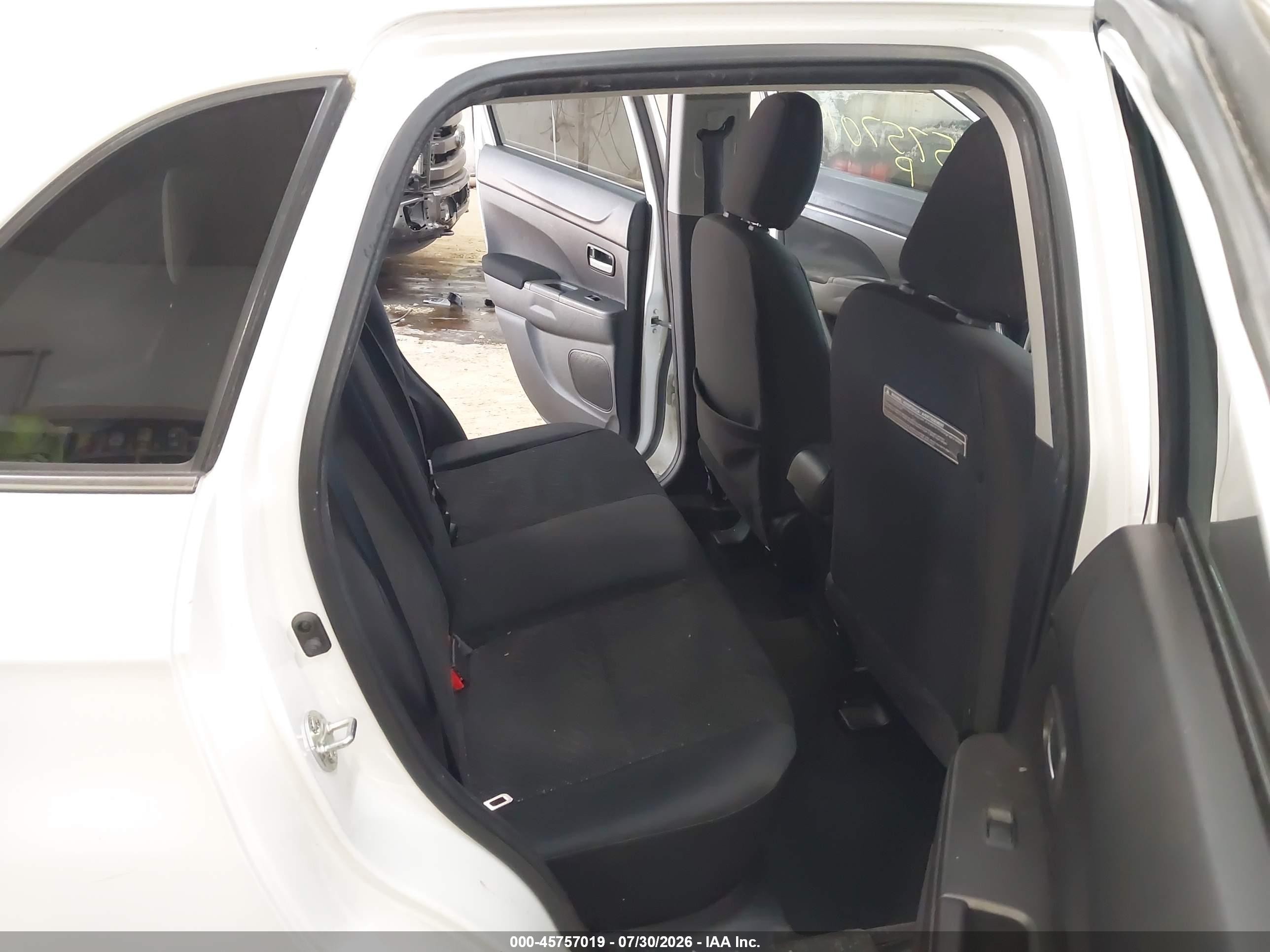 2014 Mitsubishi Outlander Sport Se Белый vin: 4A4AR4AU2EE004654