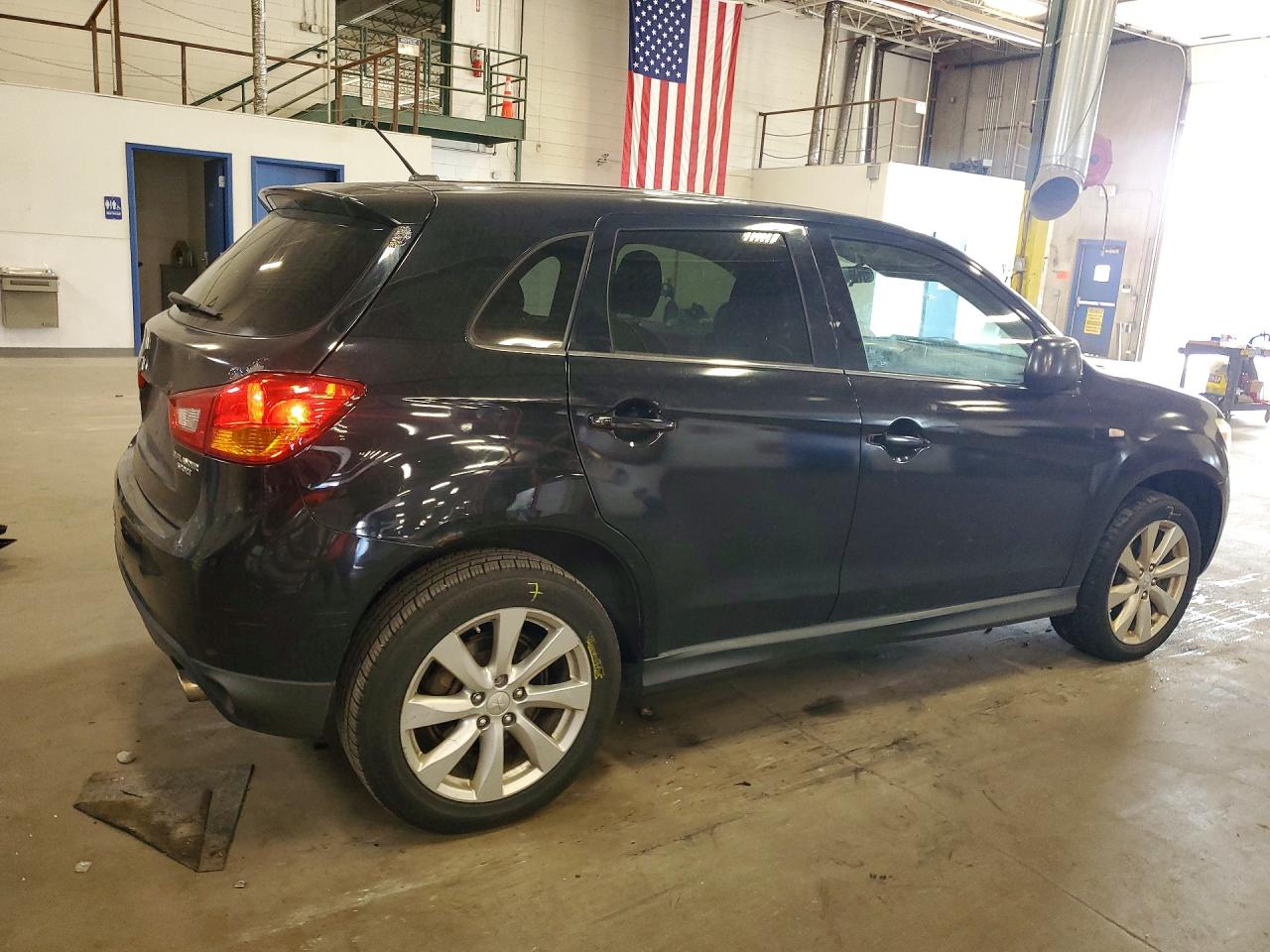 2014 Mitsubishi Outlander Sport Se Black vin: 4A4AR4AU2EE009787