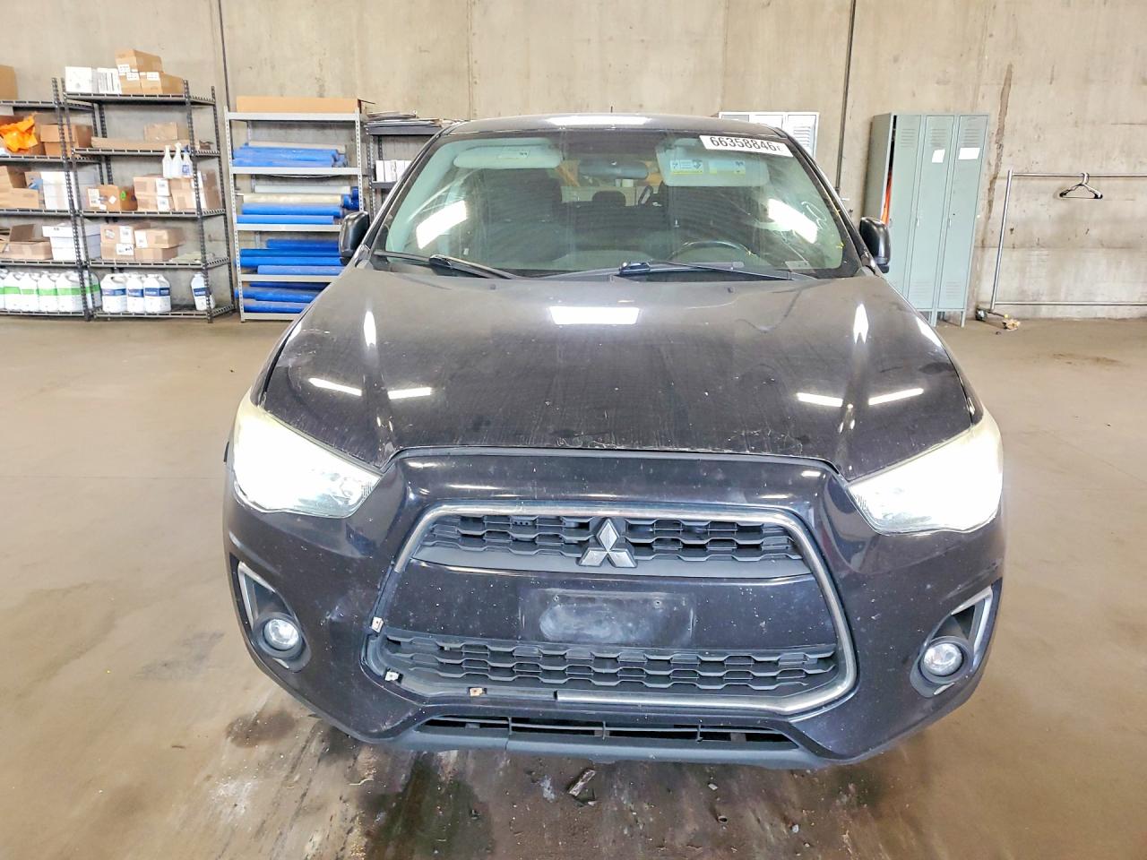 2014 Mitsubishi Outlander Sport Se Black vin: 4A4AR4AU2EE009787