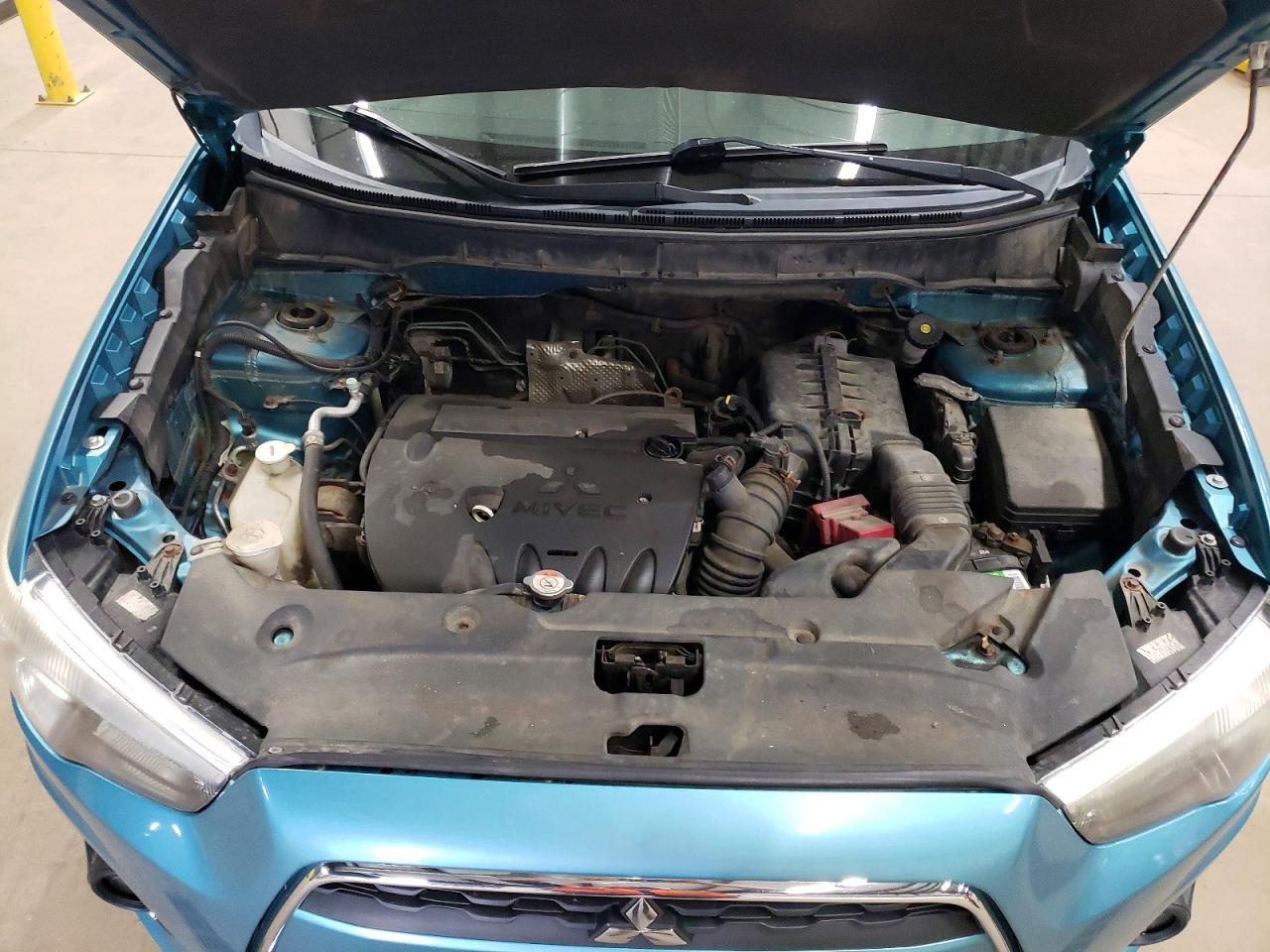2014 Mitsubishi Outlander Sport Se Turquoise vin: 4A4AR4AU2EE019638