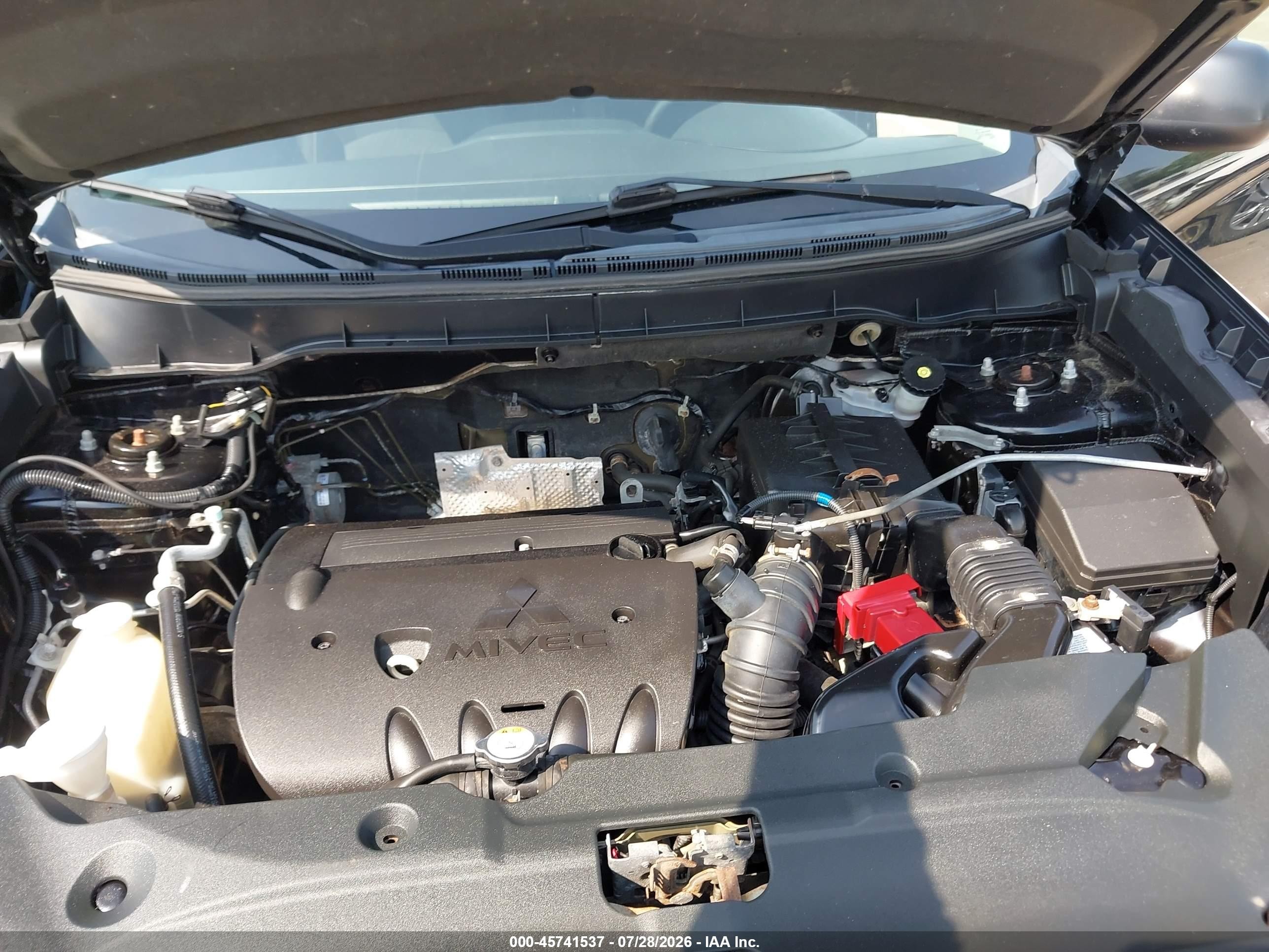 2014 Mitsubishi Outlander Sport Se Черный vin: 4A4AR4AU2EE026993