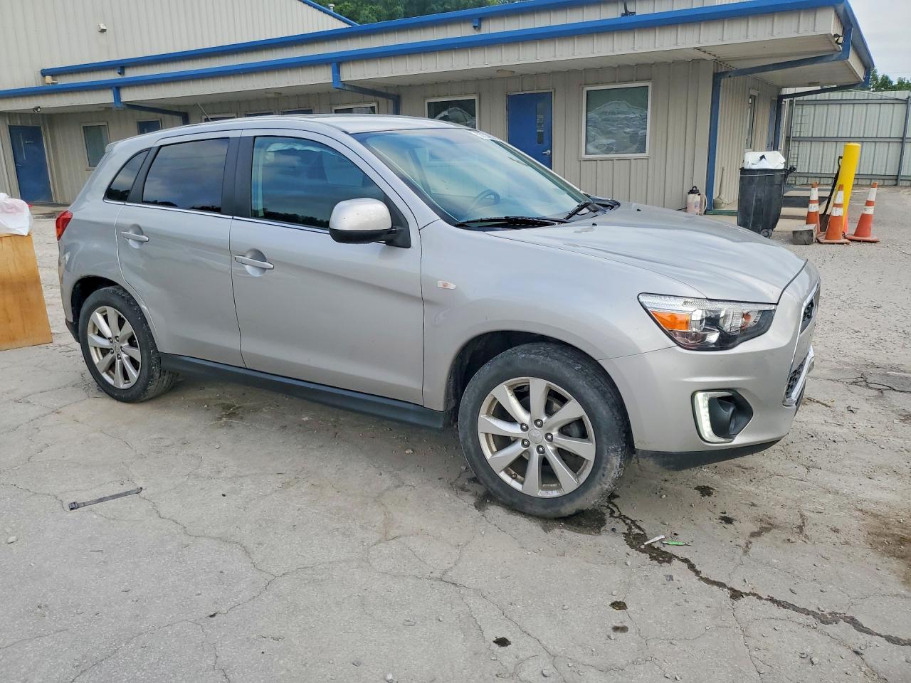 2015 Mitsubishi Outlander Sport Se Silver vin: 4A4AR4AU2FE040121