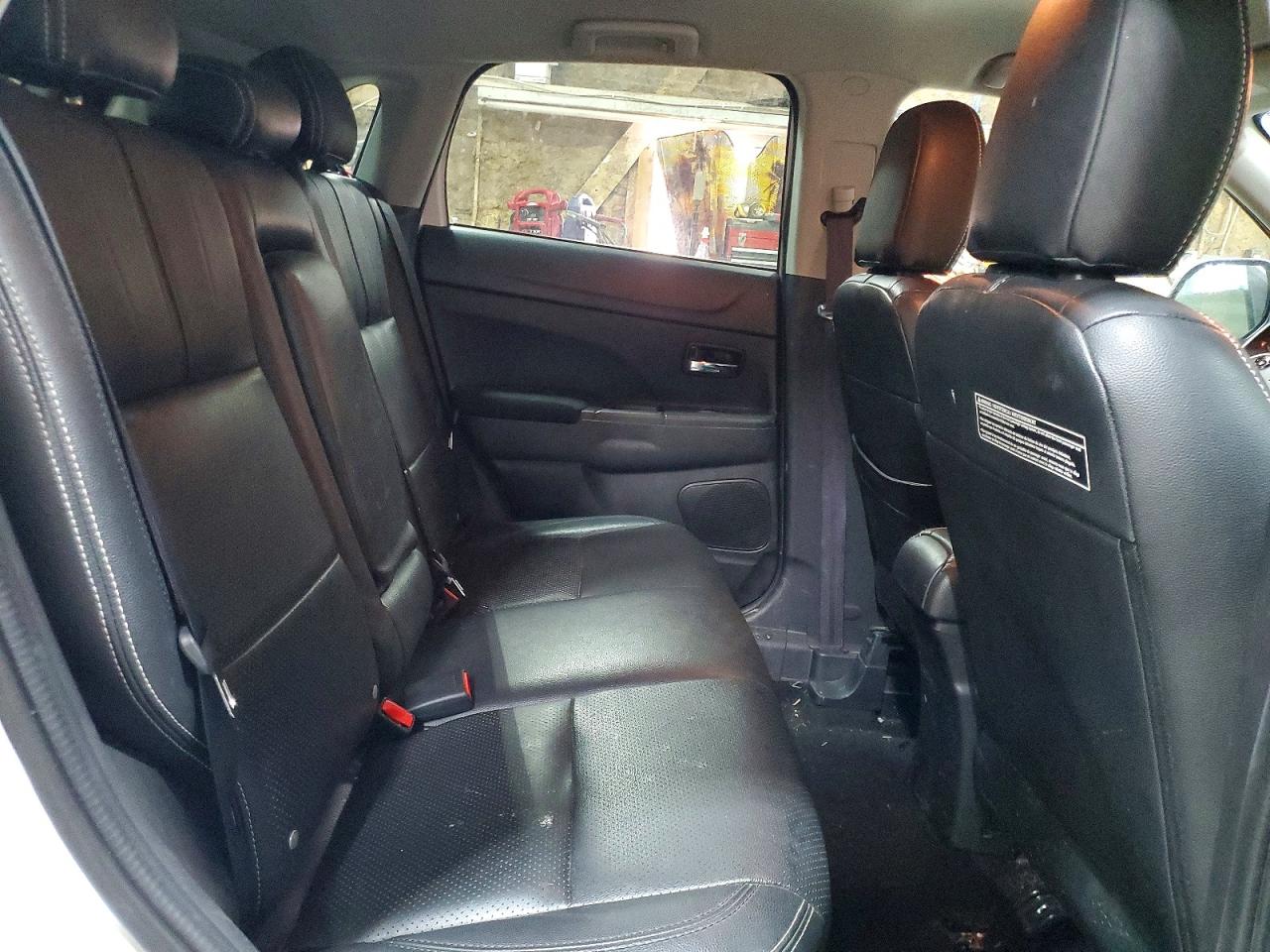 2014 Mitsubishi Outlander Sport Se White vin: 4A4AR4AU3EE015629
