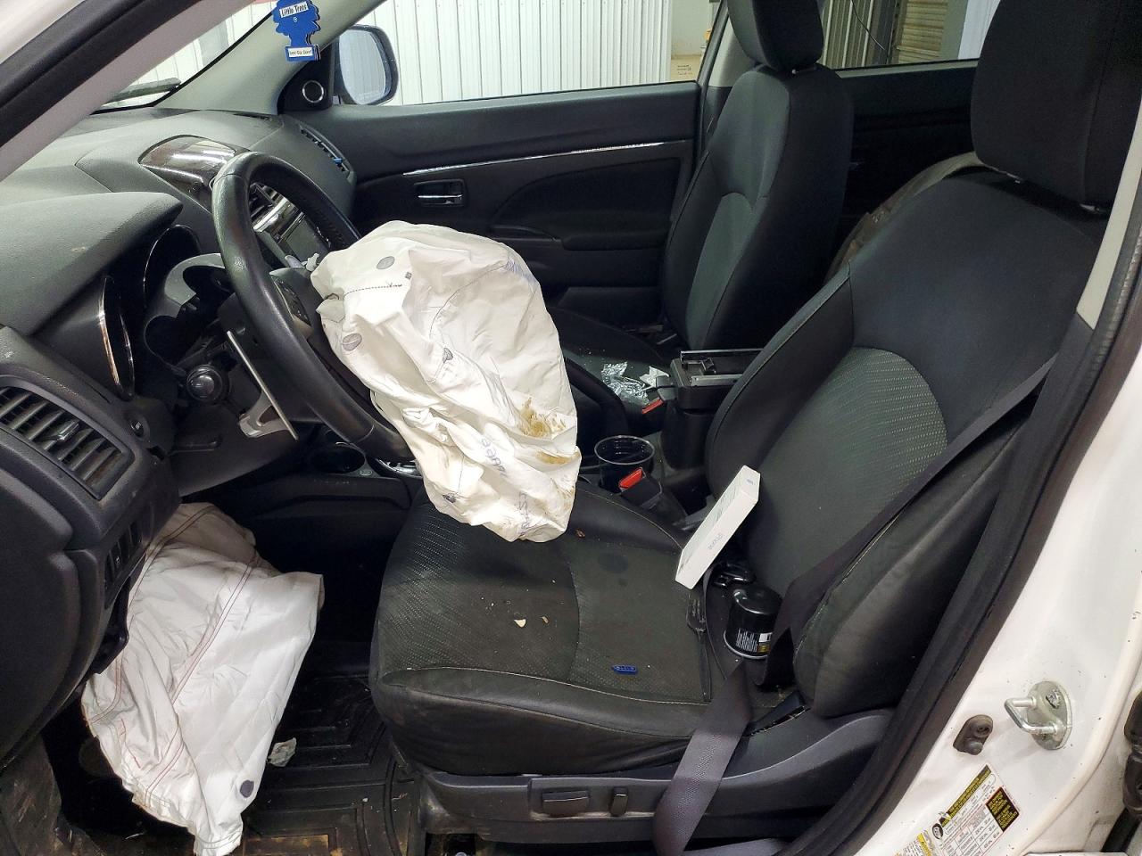 2015 Mitsubishi Outlander Sport Se White vin: 4A4AR4AU3FE005152