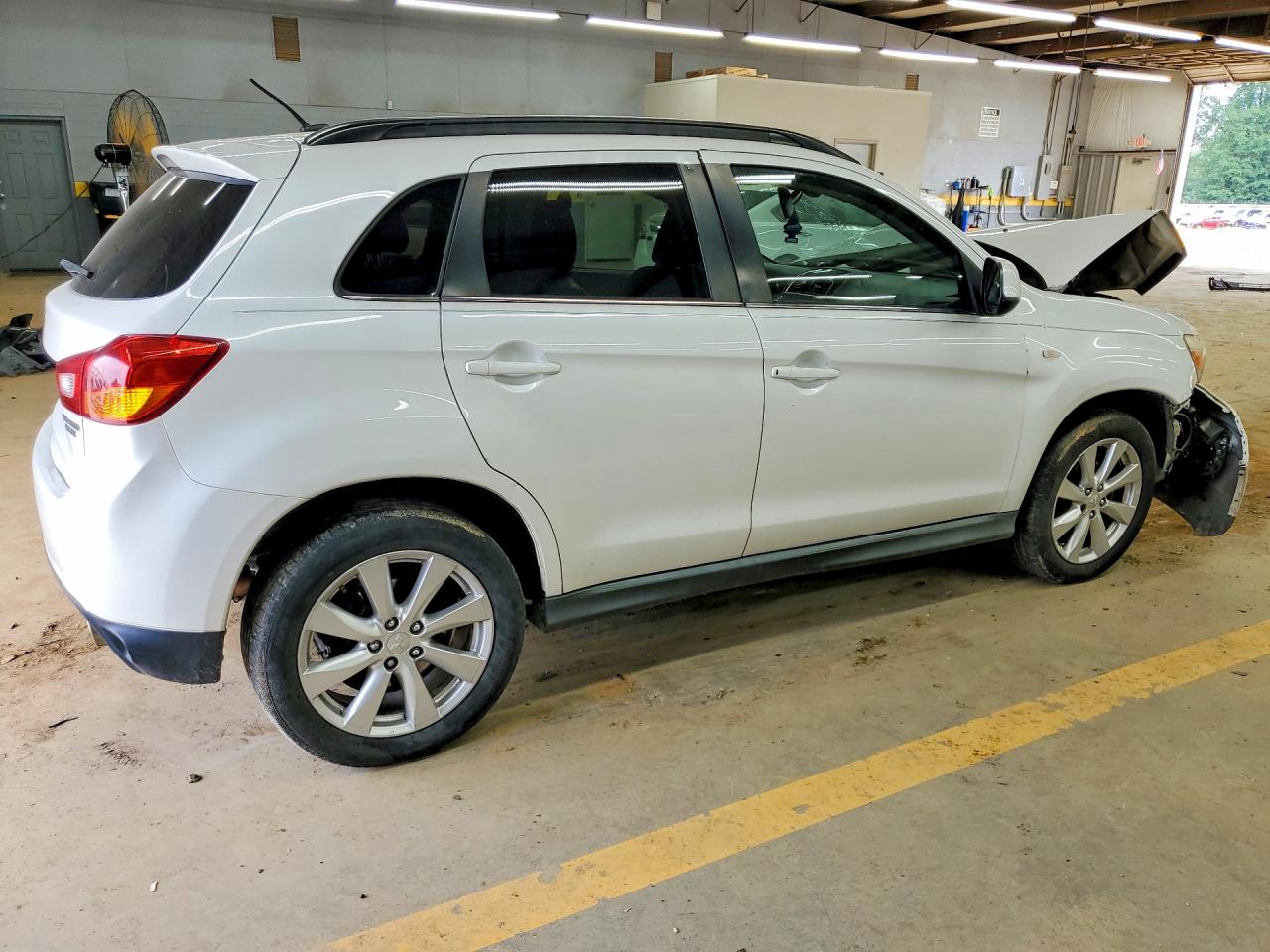 2015 Mitsubishi Outlander Sport Se White vin: 4A4AR4AU3FE005152