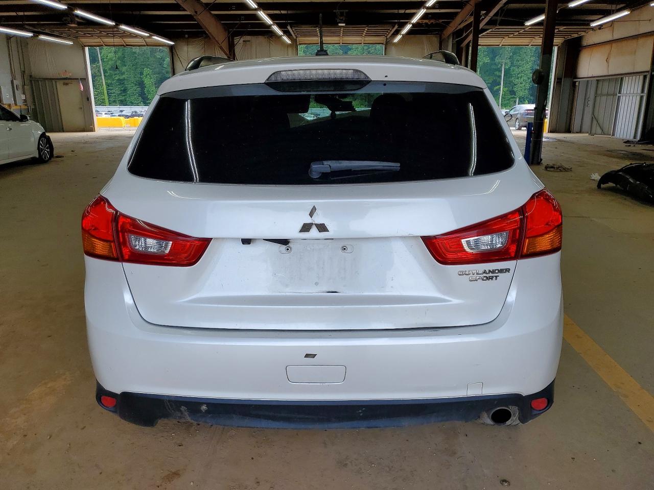 2015 Mitsubishi Outlander Sport Se White vin: 4A4AR4AU3FE005152