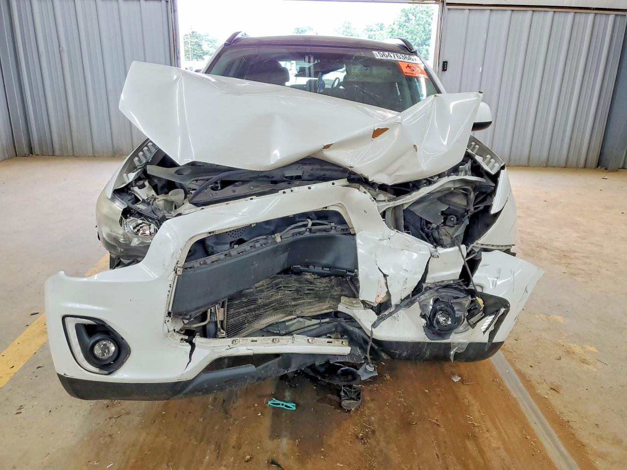 2015 Mitsubishi Outlander Sport Se White vin: 4A4AR4AU3FE005152