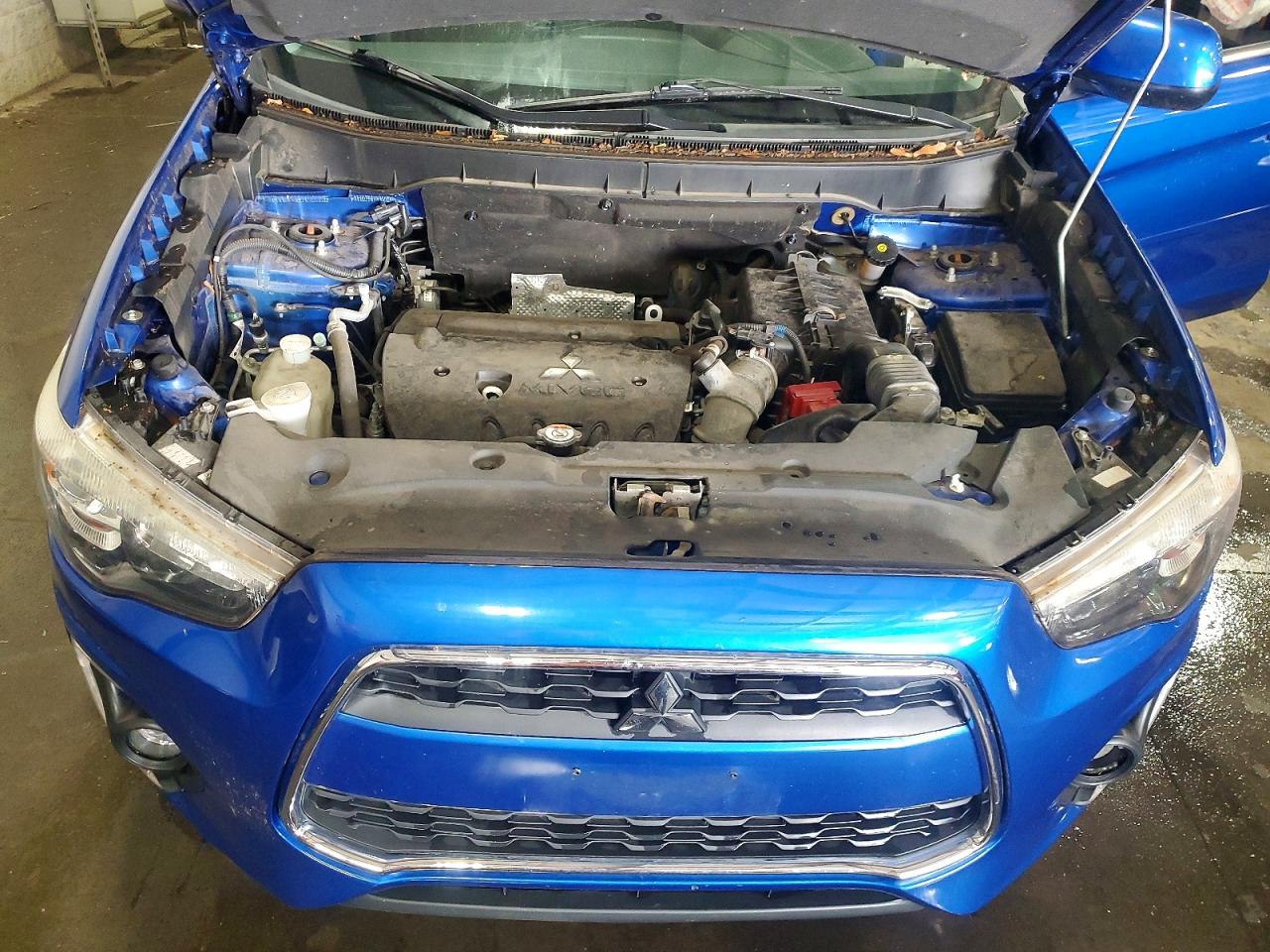 2015 Mitsubishi Outlander Sport Se Blue vin: 4A4AR4AU3FE025496