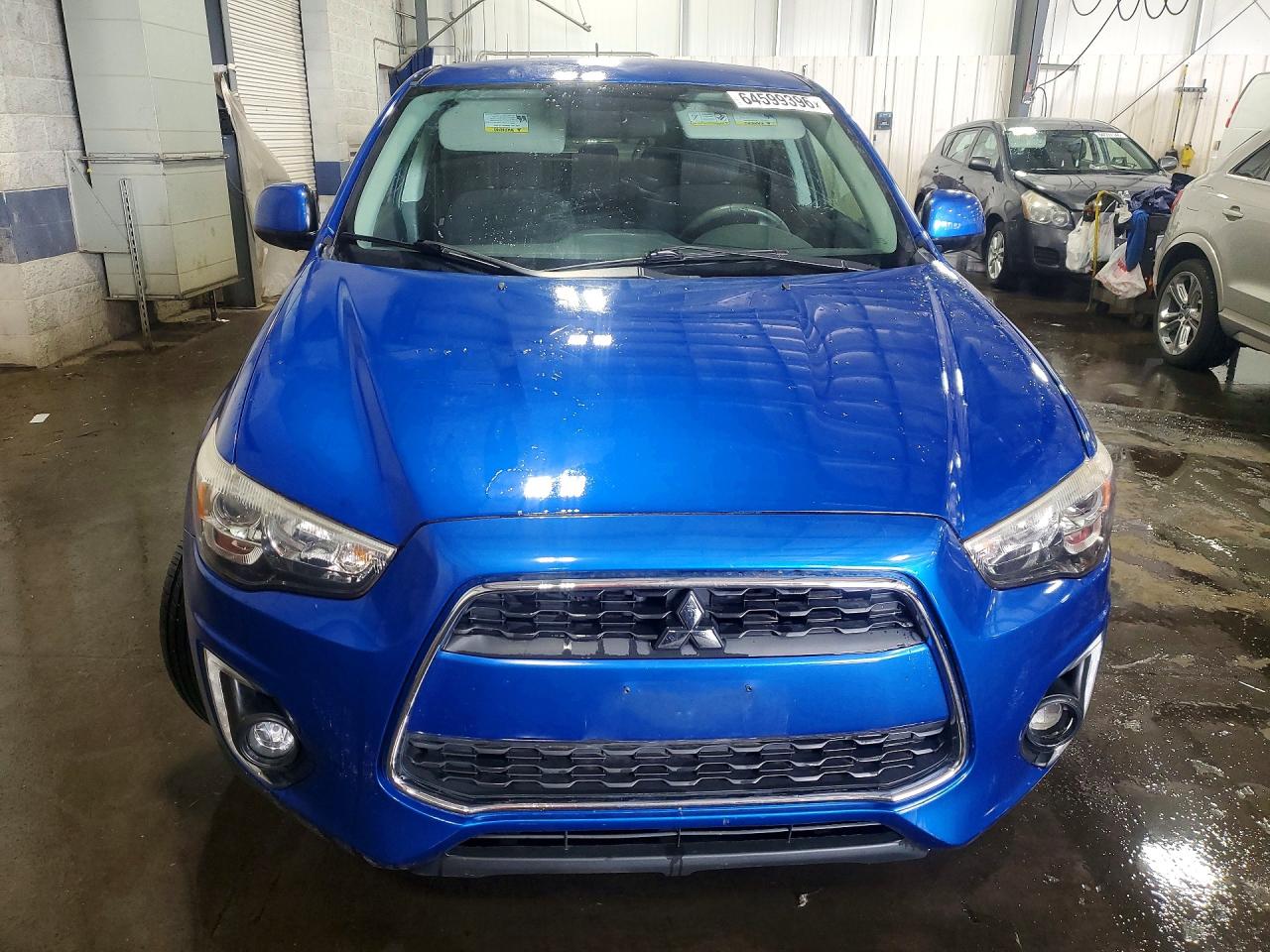 2015 Mitsubishi Outlander Sport Se Blue vin: 4A4AR4AU3FE025496