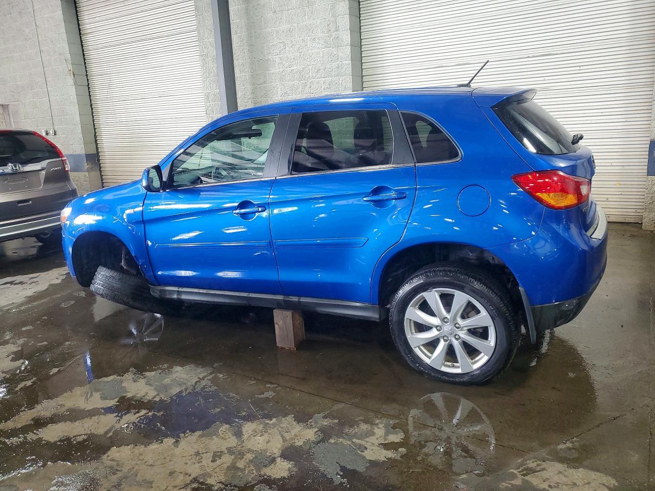 2015 Mitsubishi Outlander Sport Se Blue vin: 4A4AR4AU3FE025496