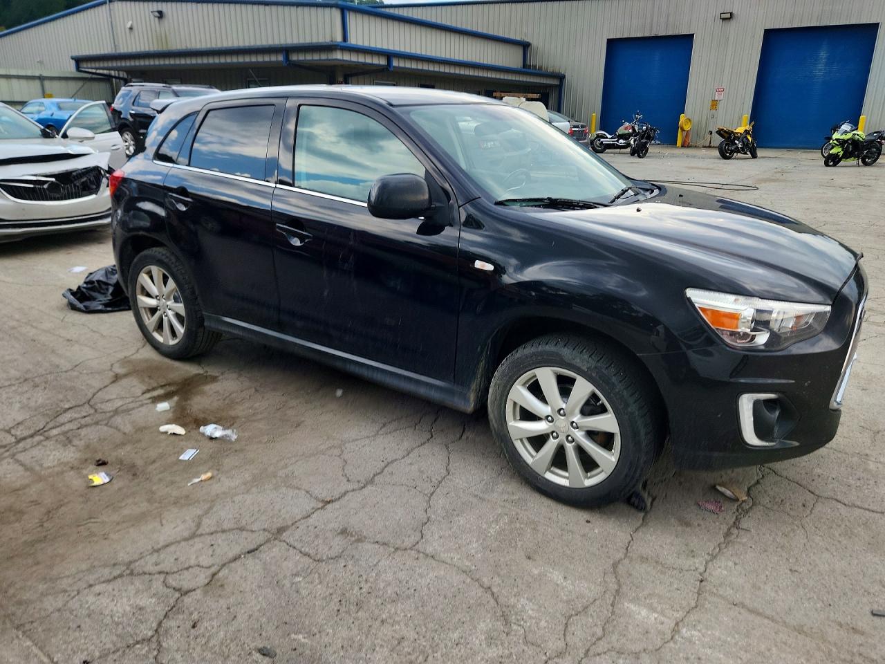 2015 Mitsubishi Outlander Sport Se Black vin: 4A4AR4AU3FE050270