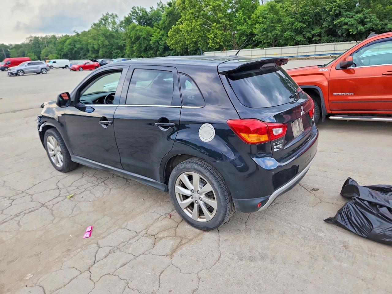 2015 Mitsubishi Outlander Sport Se Black vin: 4A4AR4AU3FE050270