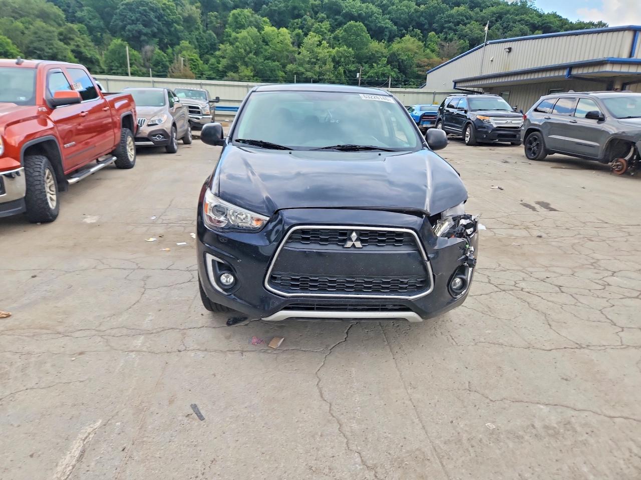 2015 Mitsubishi Outlander Sport Se Black vin: 4A4AR4AU3FE050270
