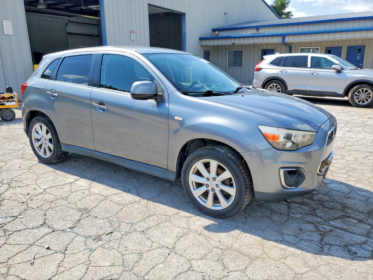 2013 Mitsubishi Outlander Sport Se Gray vin: 4A4AR4AU4DE010924