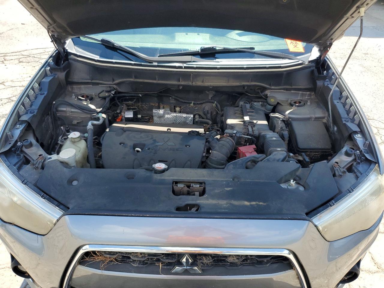 2013 Mitsubishi Outlander Sport Se Gray vin: 4A4AR4AU4DE010924