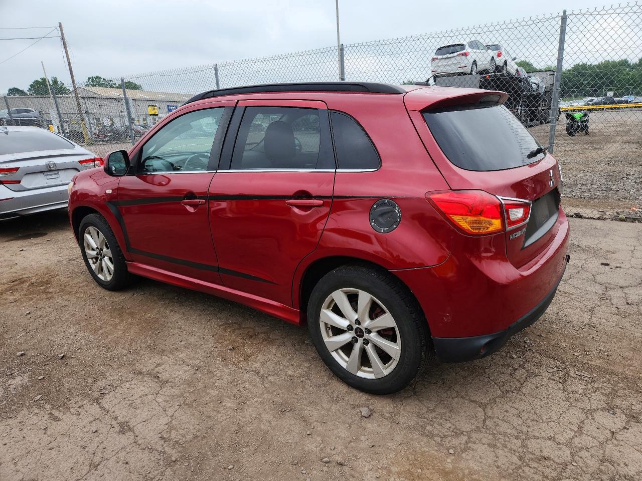 2013 Mitsubishi Outlander Sport Se Red vin: 4A4AR4AU4DE014617