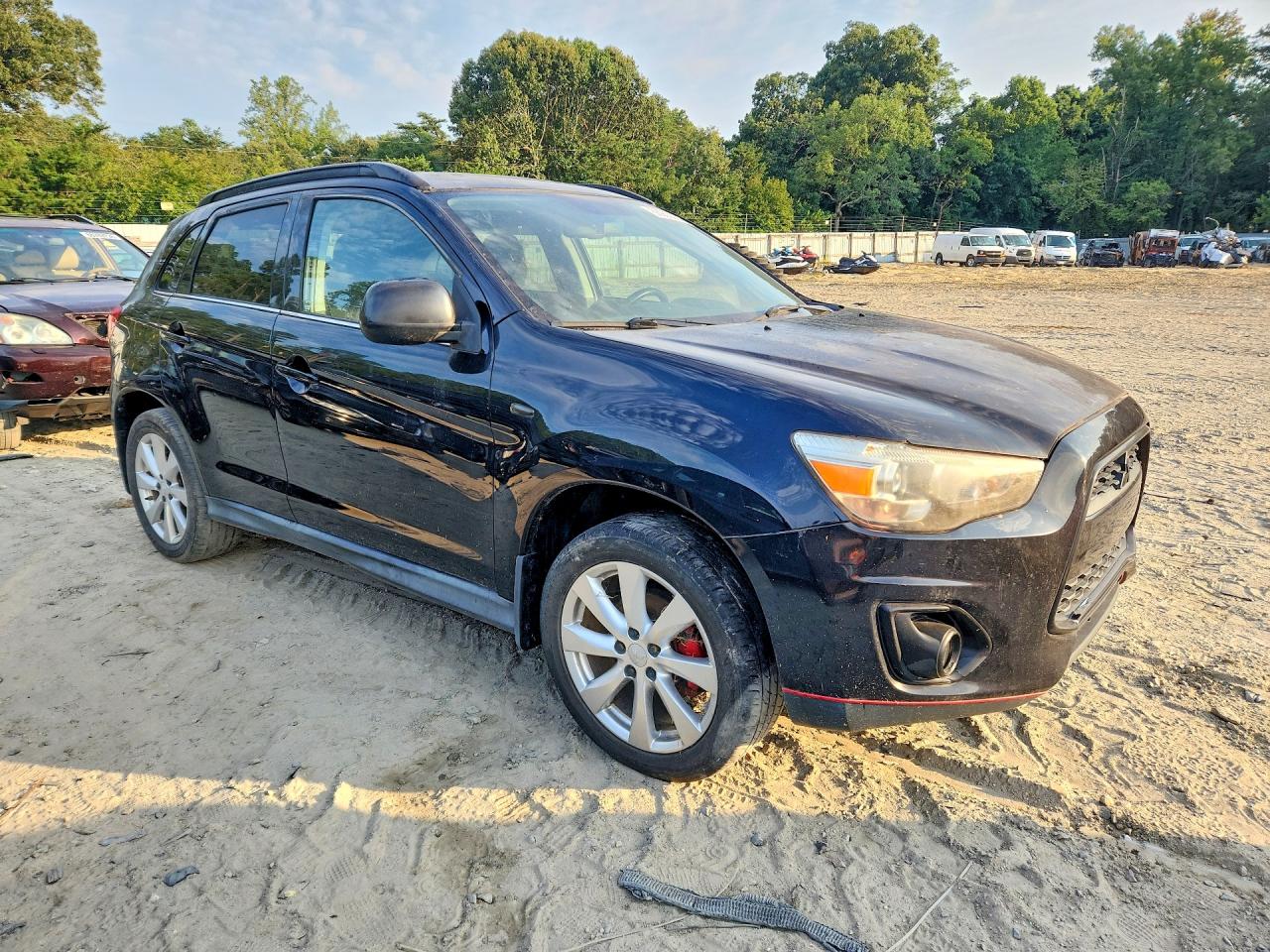 2014 Mitsubishi Outlander Sport Se Black vin: 4A4AR4AU4EE016840