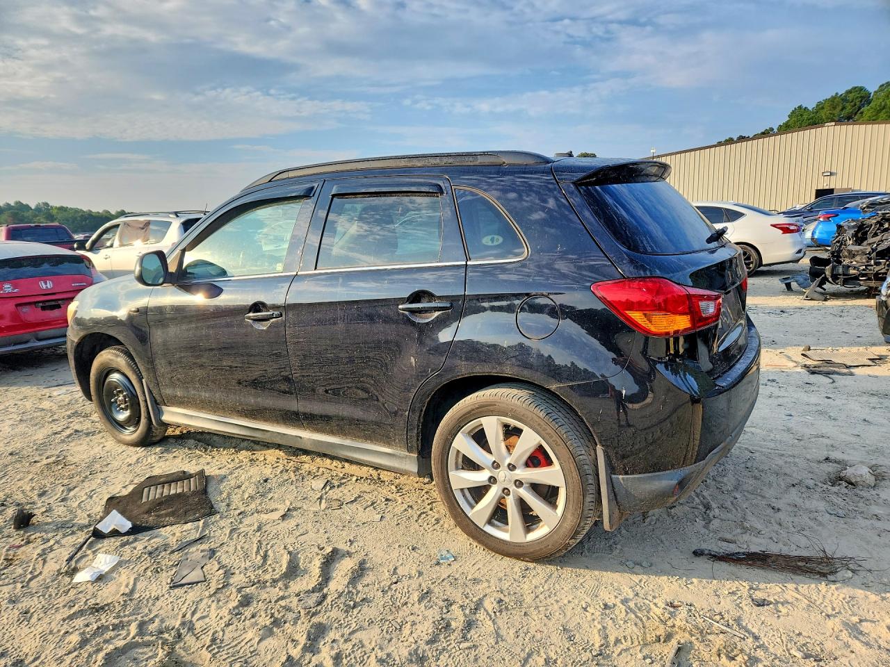 2014 Mitsubishi Outlander Sport Se Black vin: 4A4AR4AU4EE016840