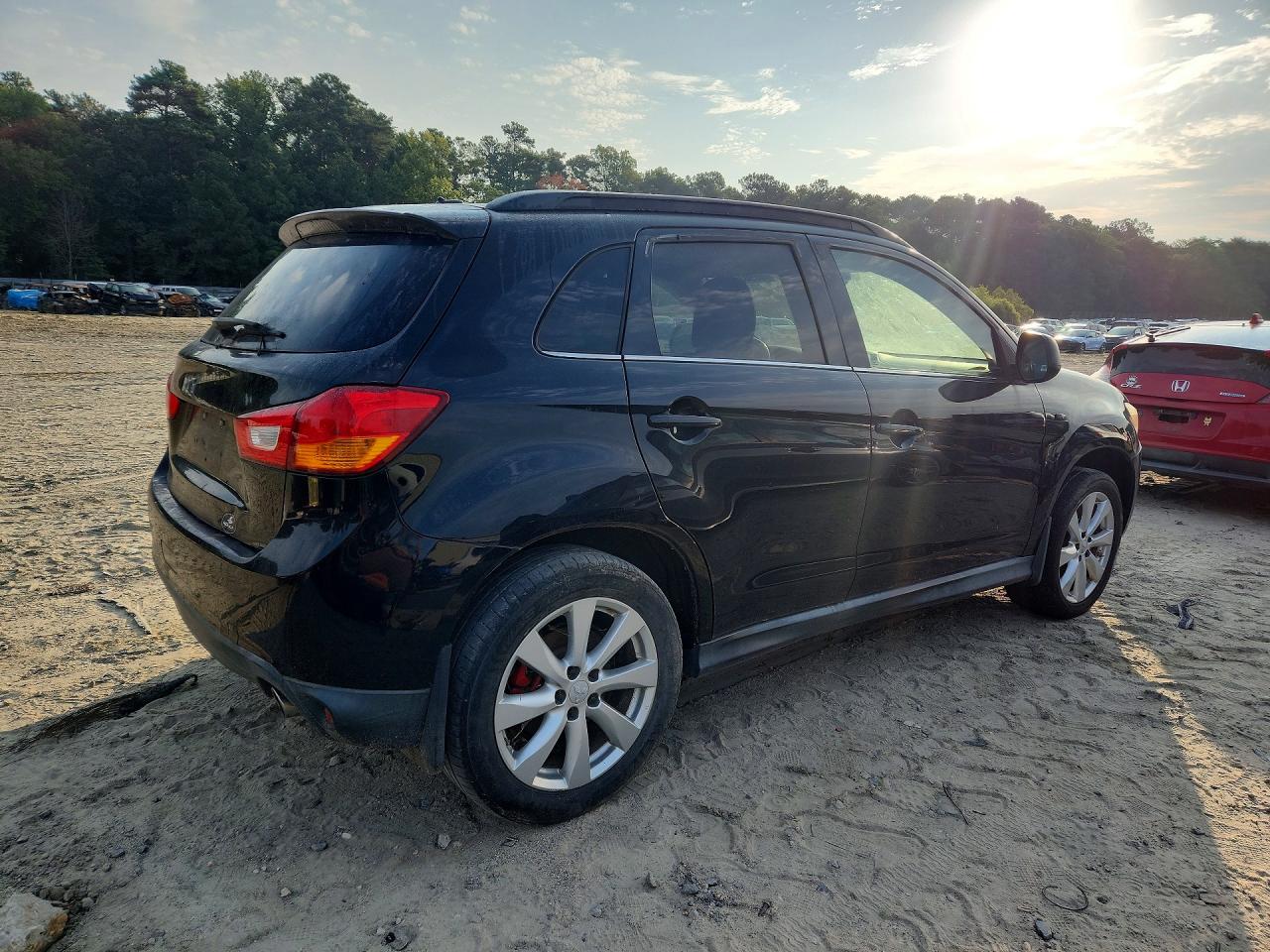 2014 Mitsubishi Outlander Sport Se Black vin: 4A4AR4AU4EE016840