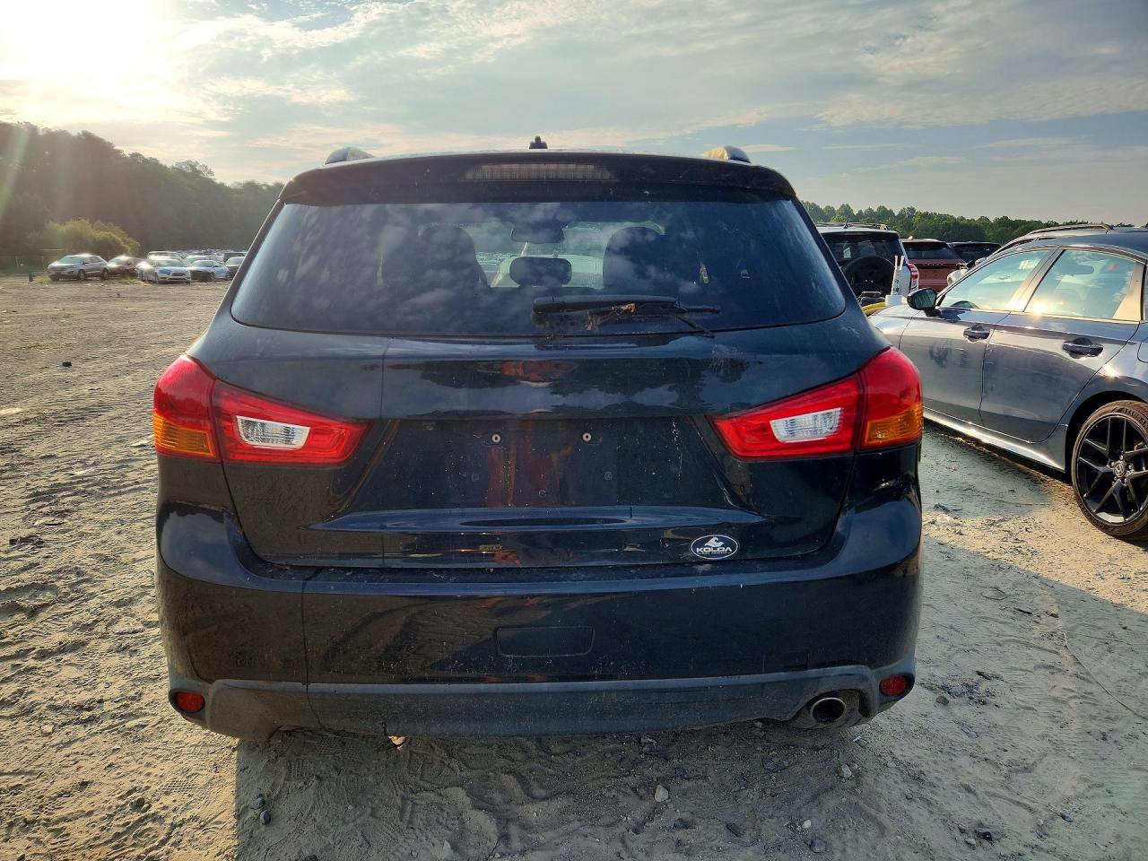 2014 Mitsubishi Outlander Sport Se Black vin: 4A4AR4AU4EE016840