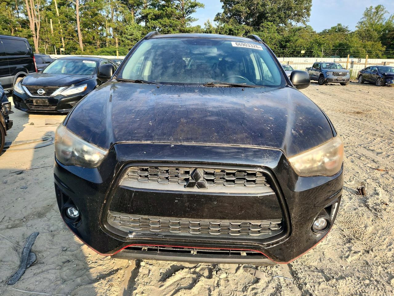 2014 Mitsubishi Outlander Sport Se Black vin: 4A4AR4AU4EE016840