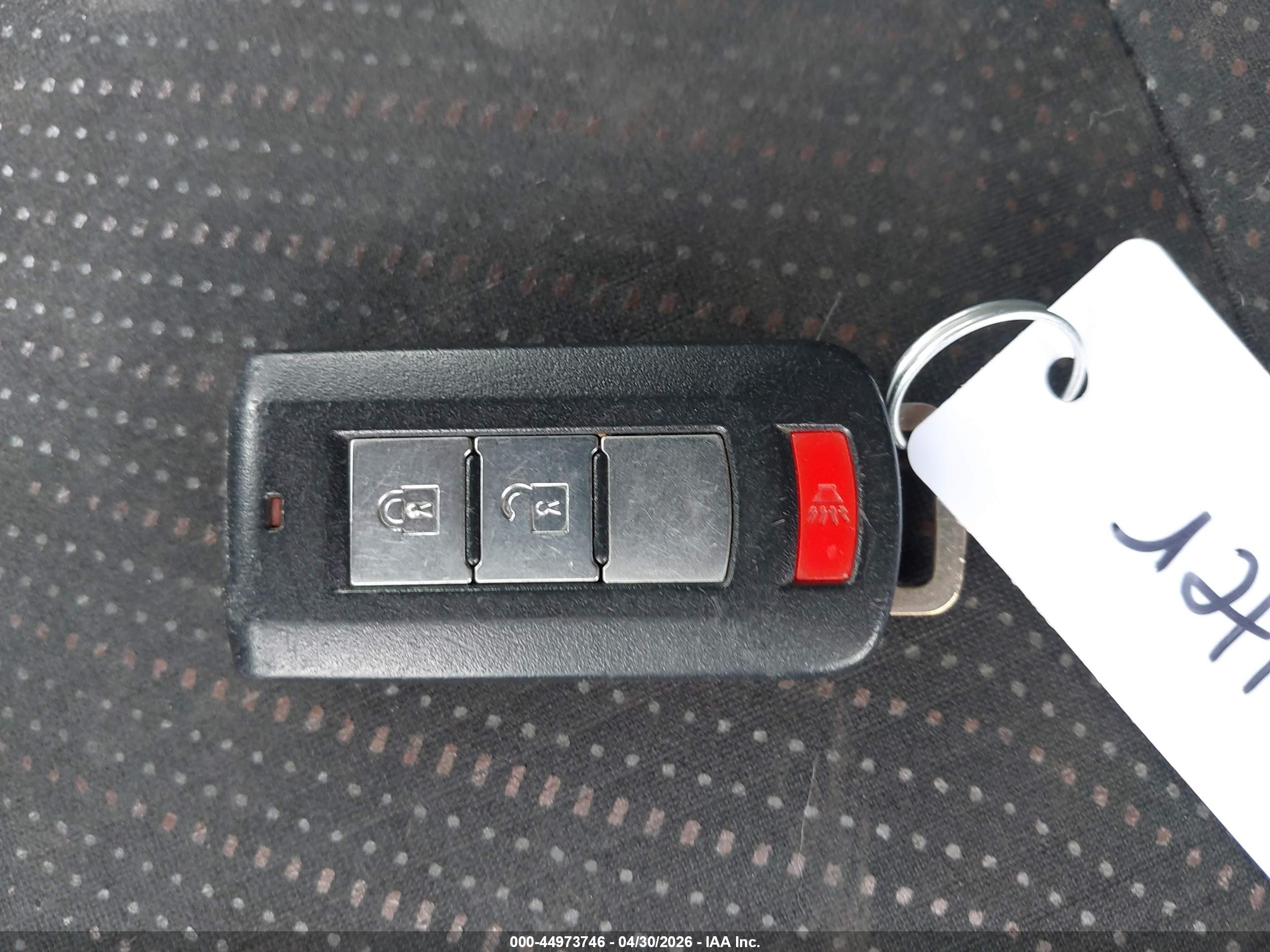 2014 Mitsubishi Outlander Sport Se White vin: 4A4AR4AU4EE018474