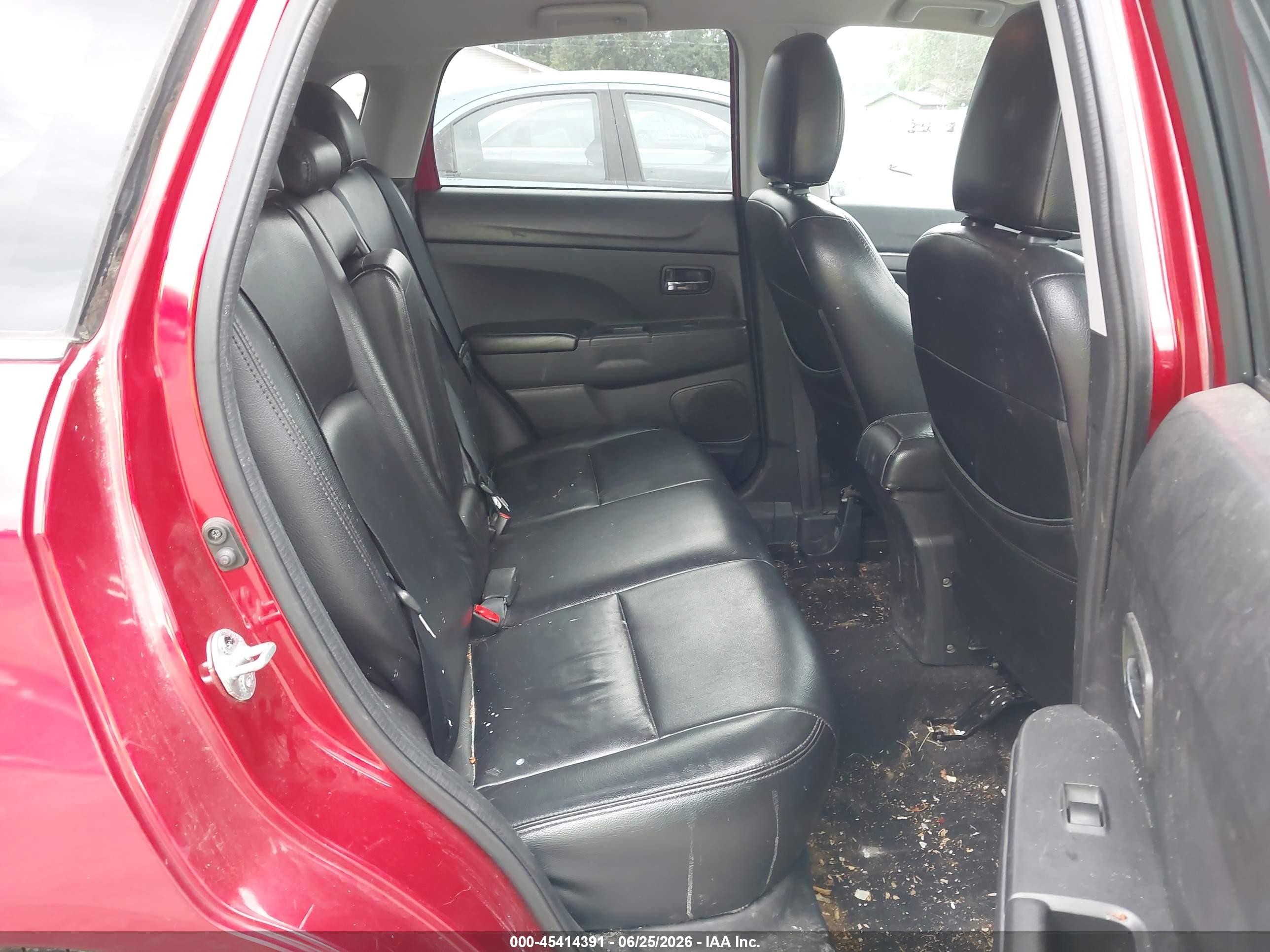 2015 Mitsubishi Outlander Sport Se Maroon vin: 4A4AR4AU4FE006570