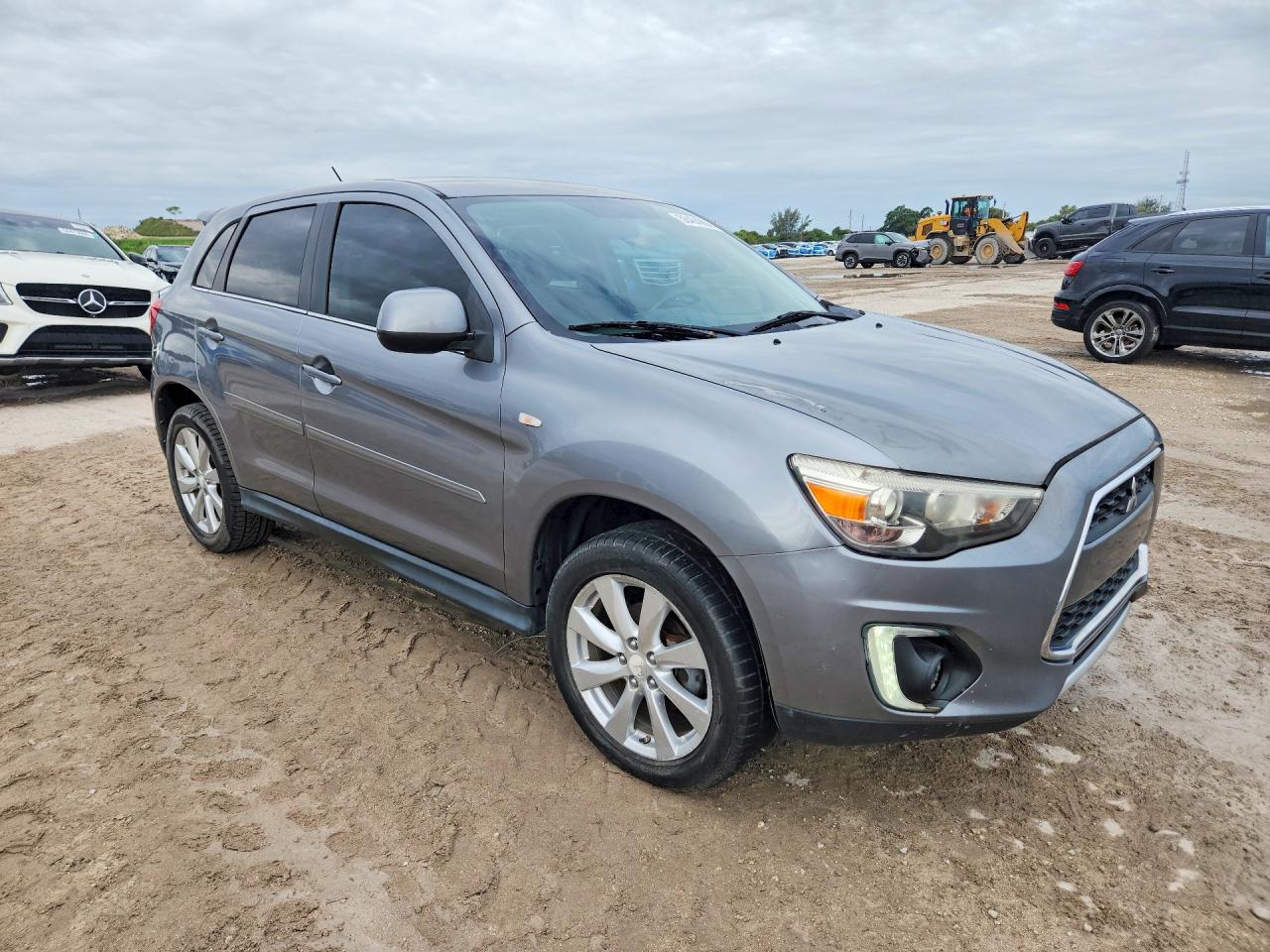 2015 Mitsubishi Outlander Sport Se Gray vin: 4A4AR4AU5FE013320