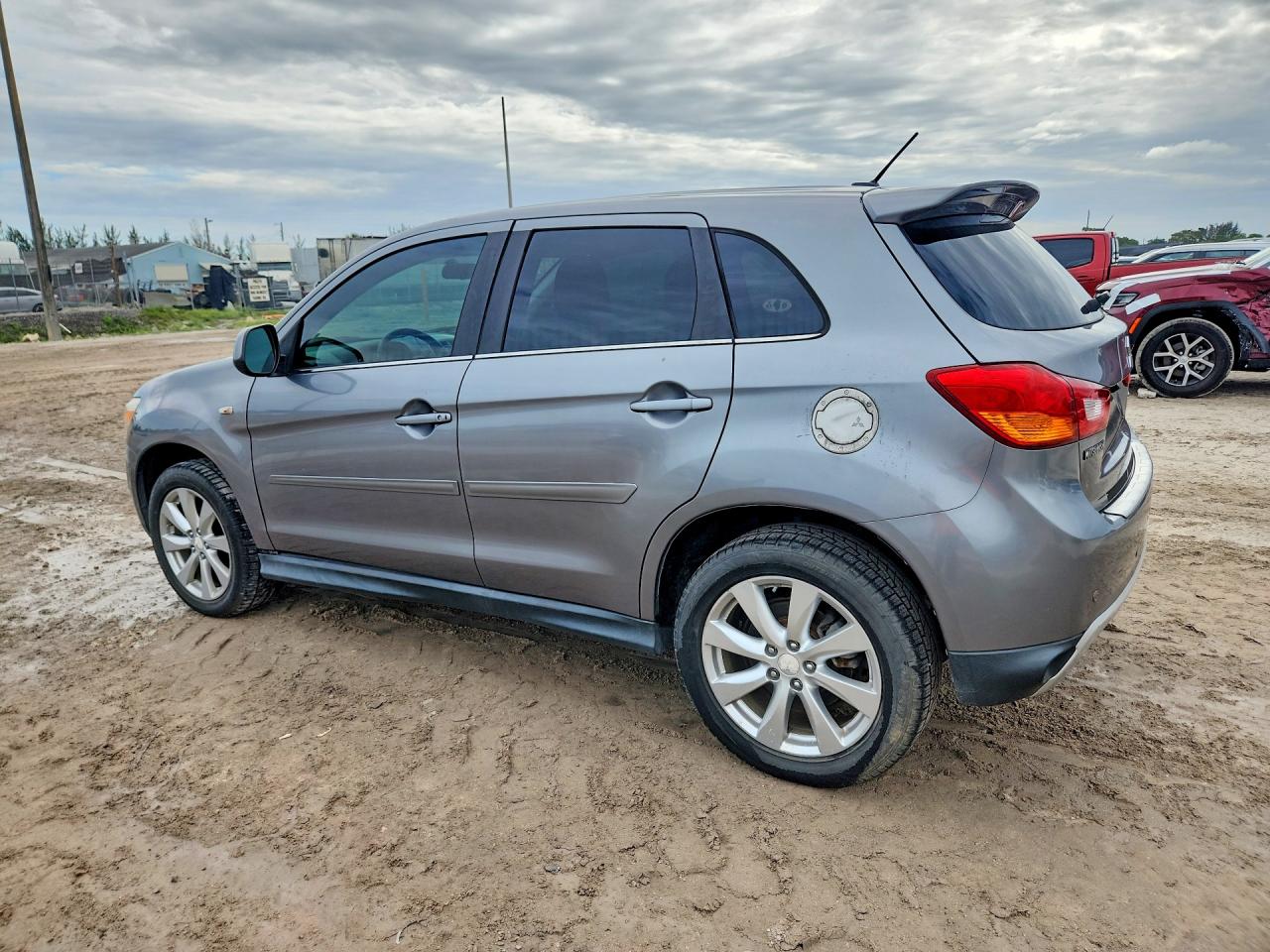 2015 Mitsubishi Outlander Sport Se Gray vin: 4A4AR4AU5FE013320