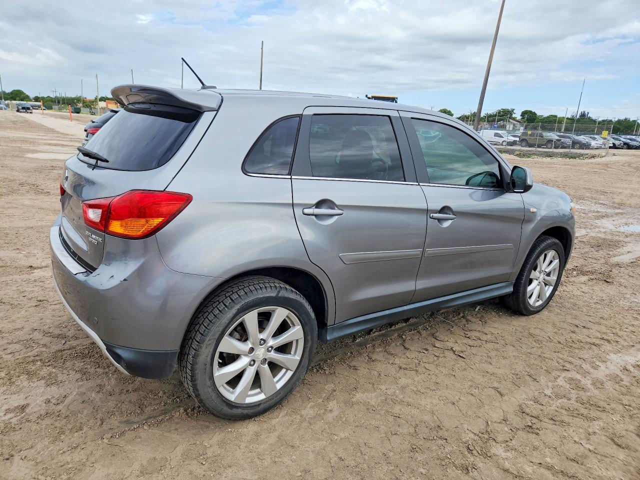 2015 Mitsubishi Outlander Sport Se Gray vin: 4A4AR4AU5FE013320
