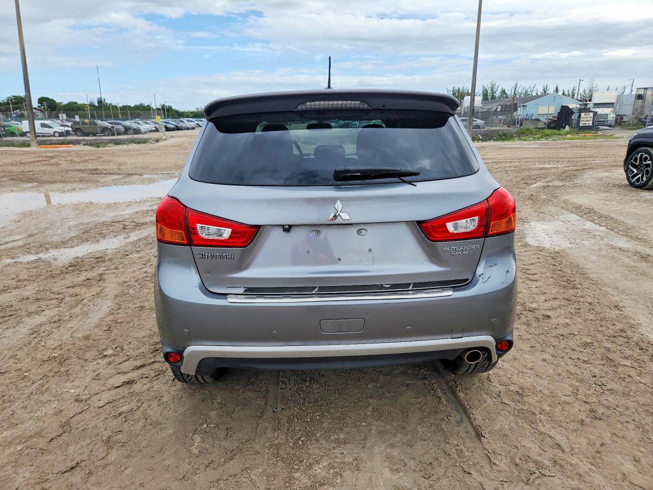 2015 Mitsubishi Outlander Sport Se Gray vin: 4A4AR4AU5FE013320