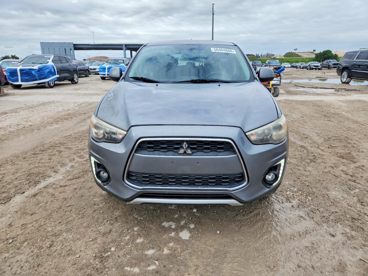 2015 Mitsubishi Outlander Sport Se Gray vin: 4A4AR4AU5FE013320
