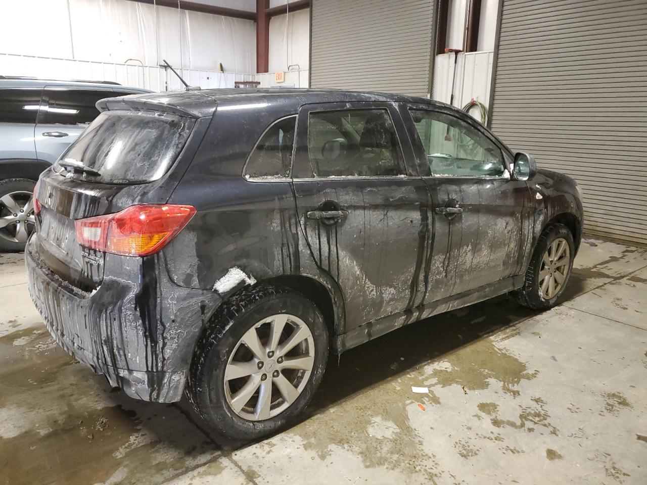 2015 Mitsubishi Outlander Sport Se Черный vin: 4A4AR4AU5FE026178