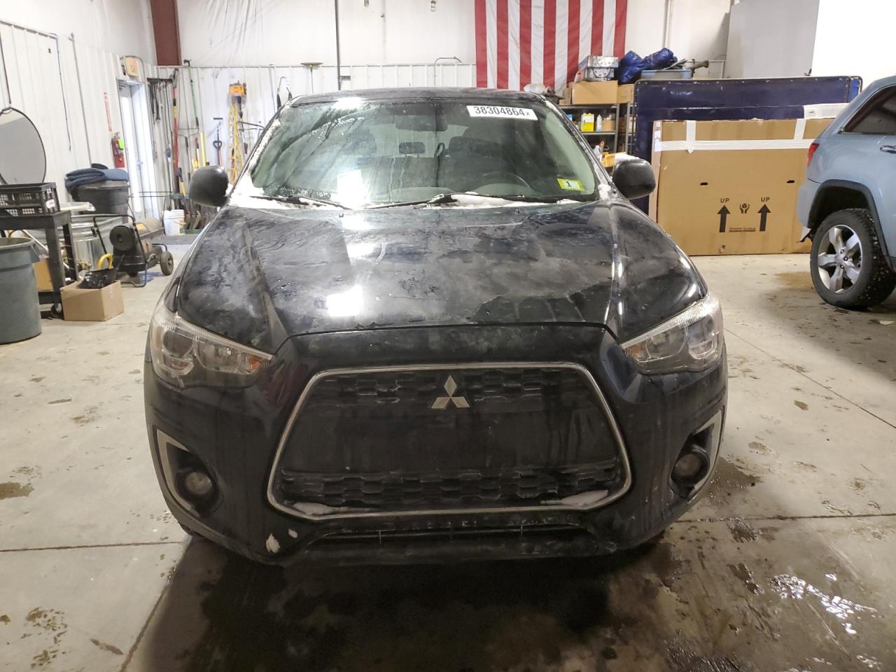 2015 Mitsubishi Outlander Sport Se Черный vin: 4A4AR4AU5FE026178