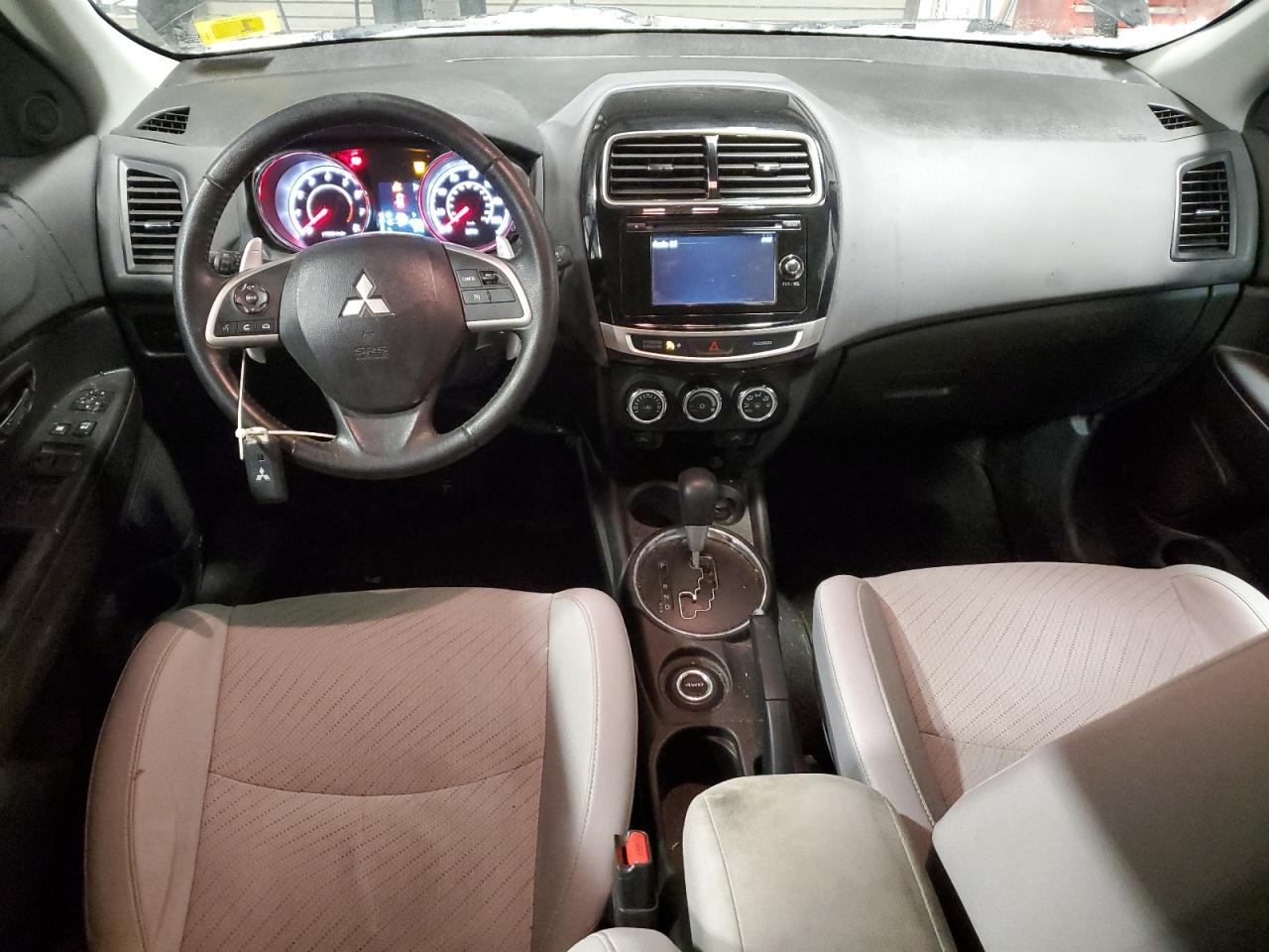 2015 Mitsubishi Outlander Sport Se Черный vin: 4A4AR4AU5FE026178