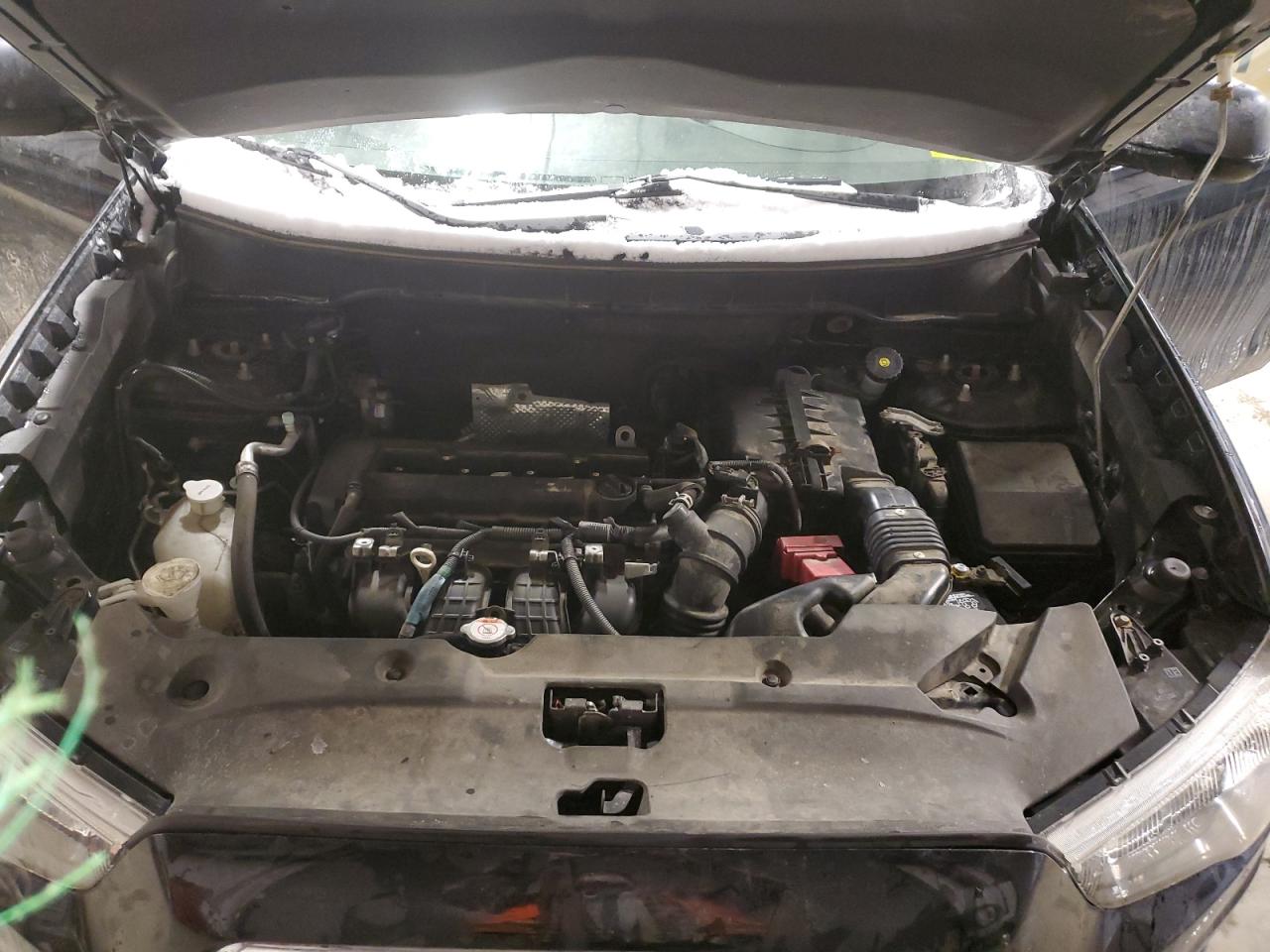 2015 Mitsubishi Outlander Sport Se Черный vin: 4A4AR4AU5FE026178