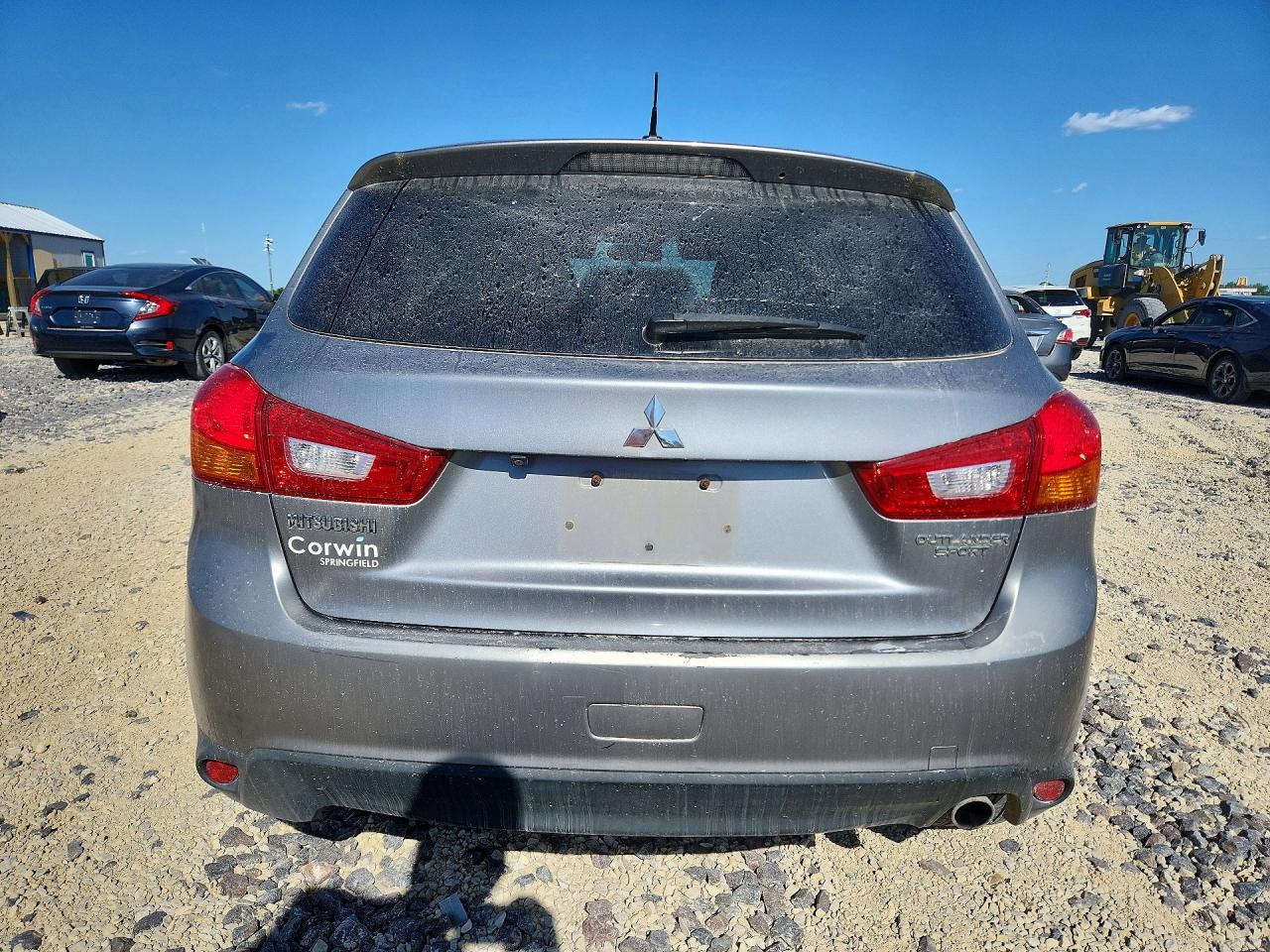 2015 Mitsubishi Outlander Sport Se Gray vin: 4A4AR4AU6FE038646
